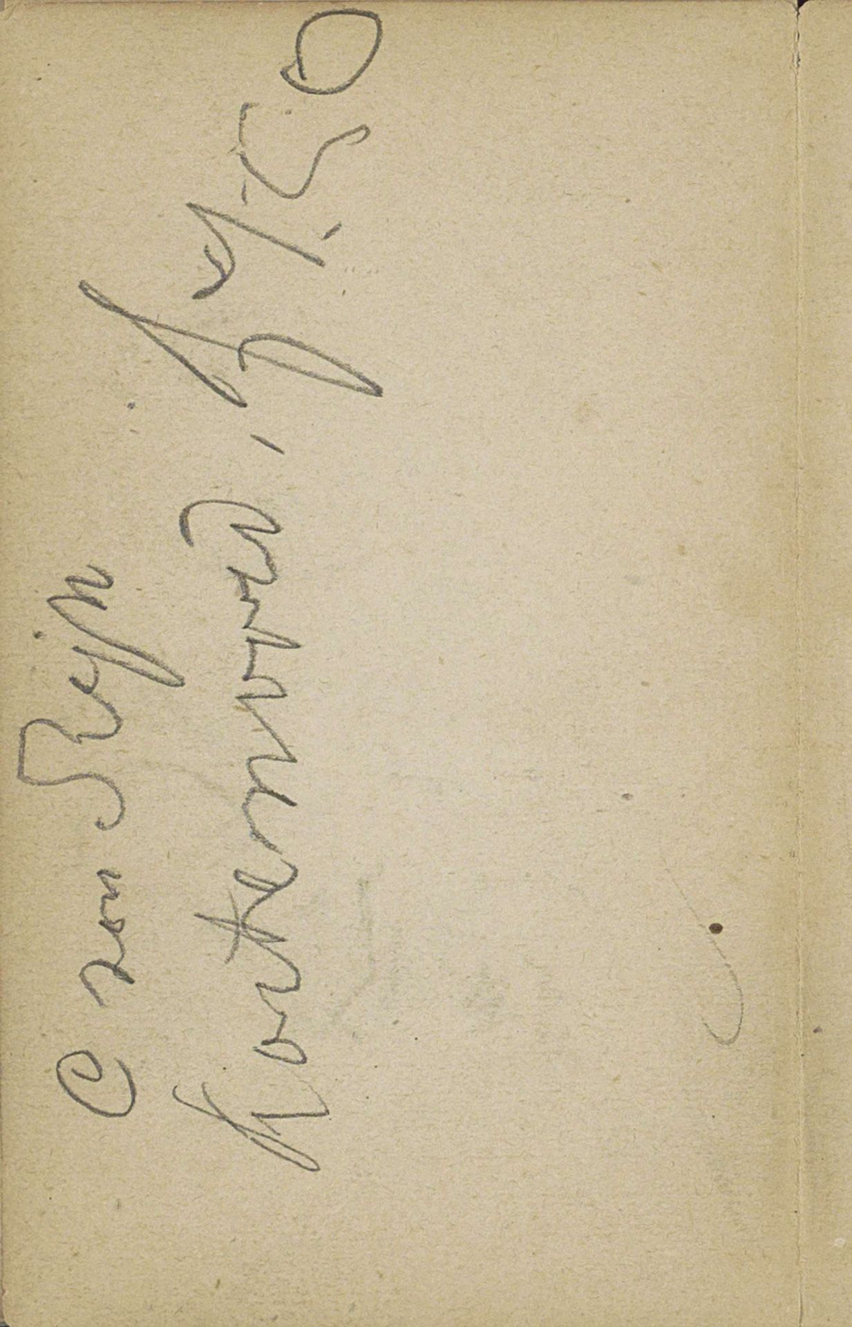 Notitie by Johan Hendrik Weissenbruch