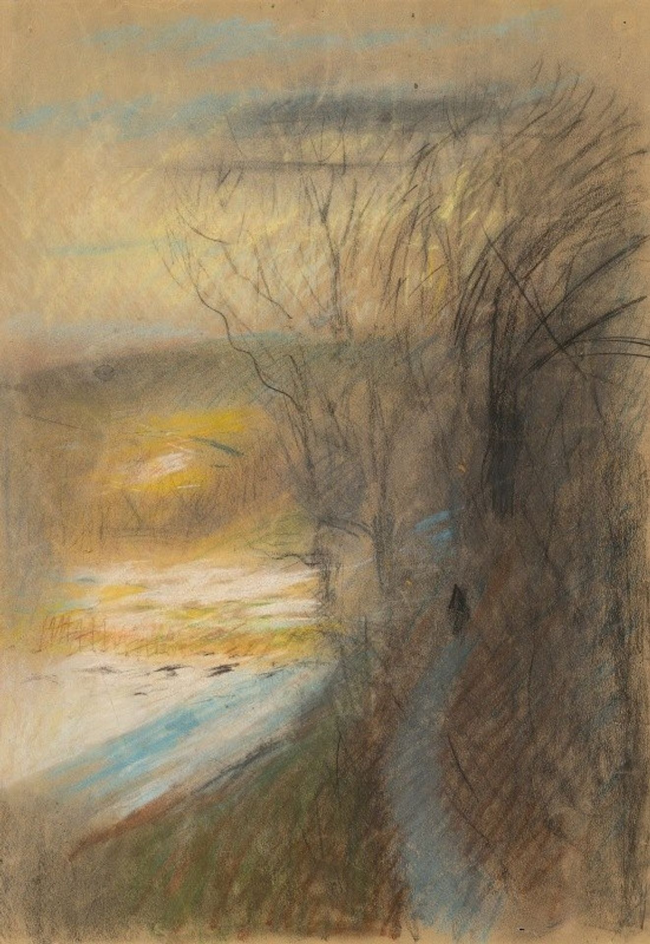 Landscape by Ladislav Mednyánszky