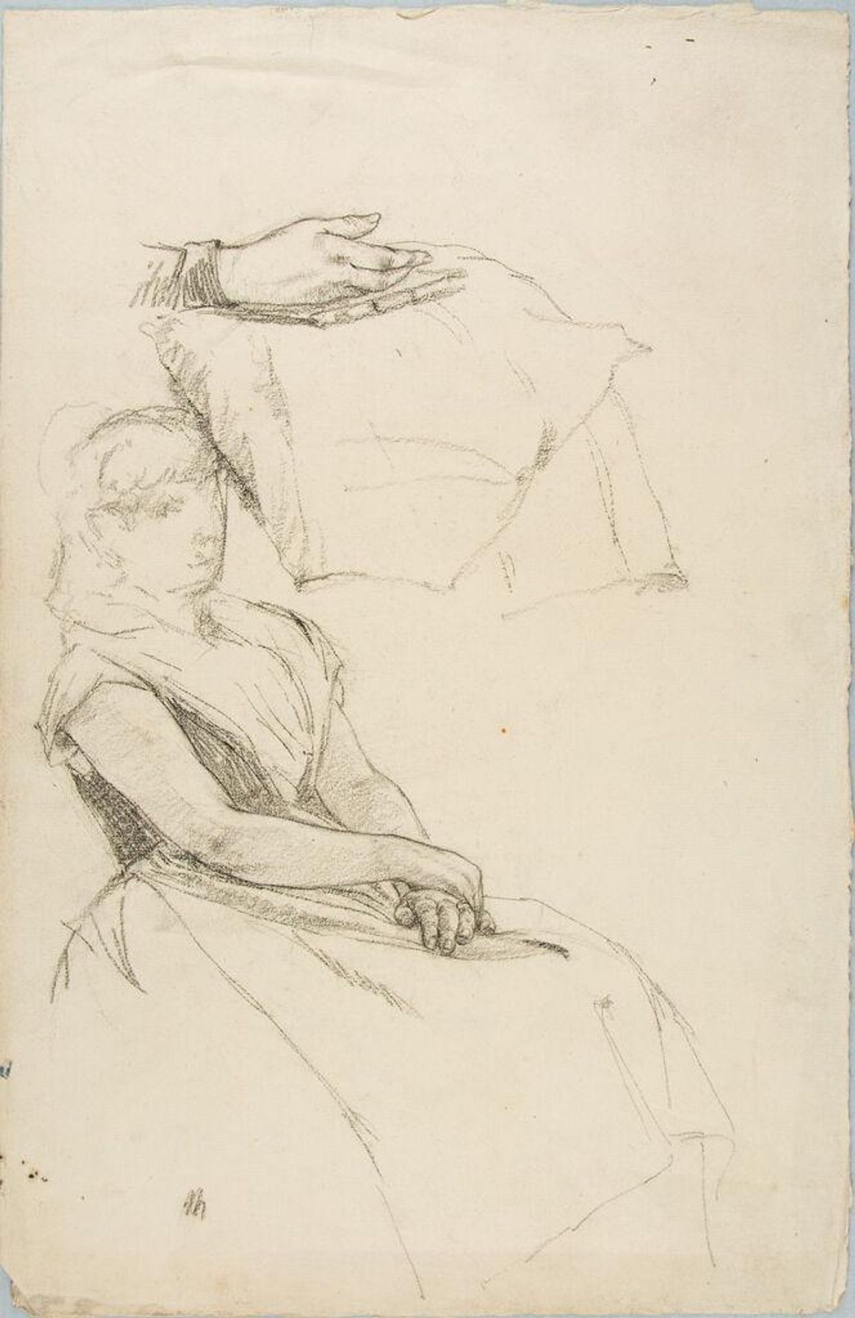 Sketches of a Seated Woman by William Valentine Schevill