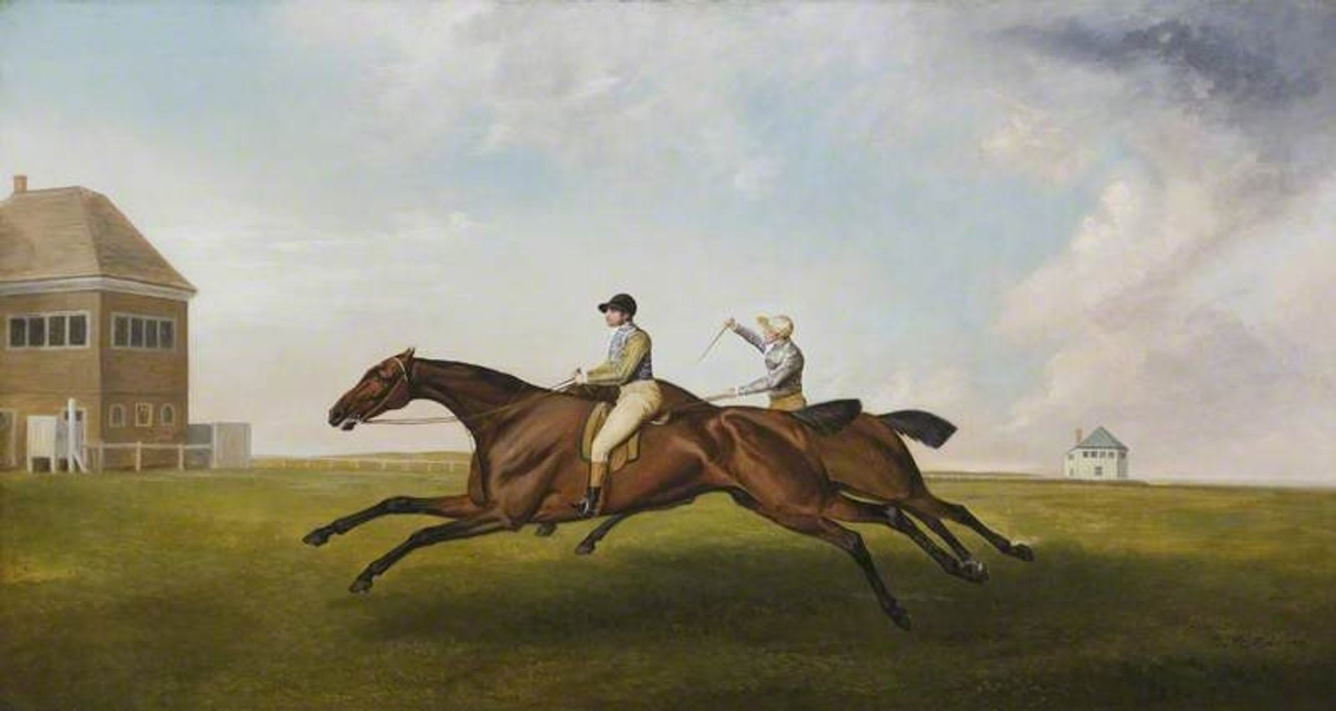 'Hambletonian' Beating 'Diamond' by James Ward