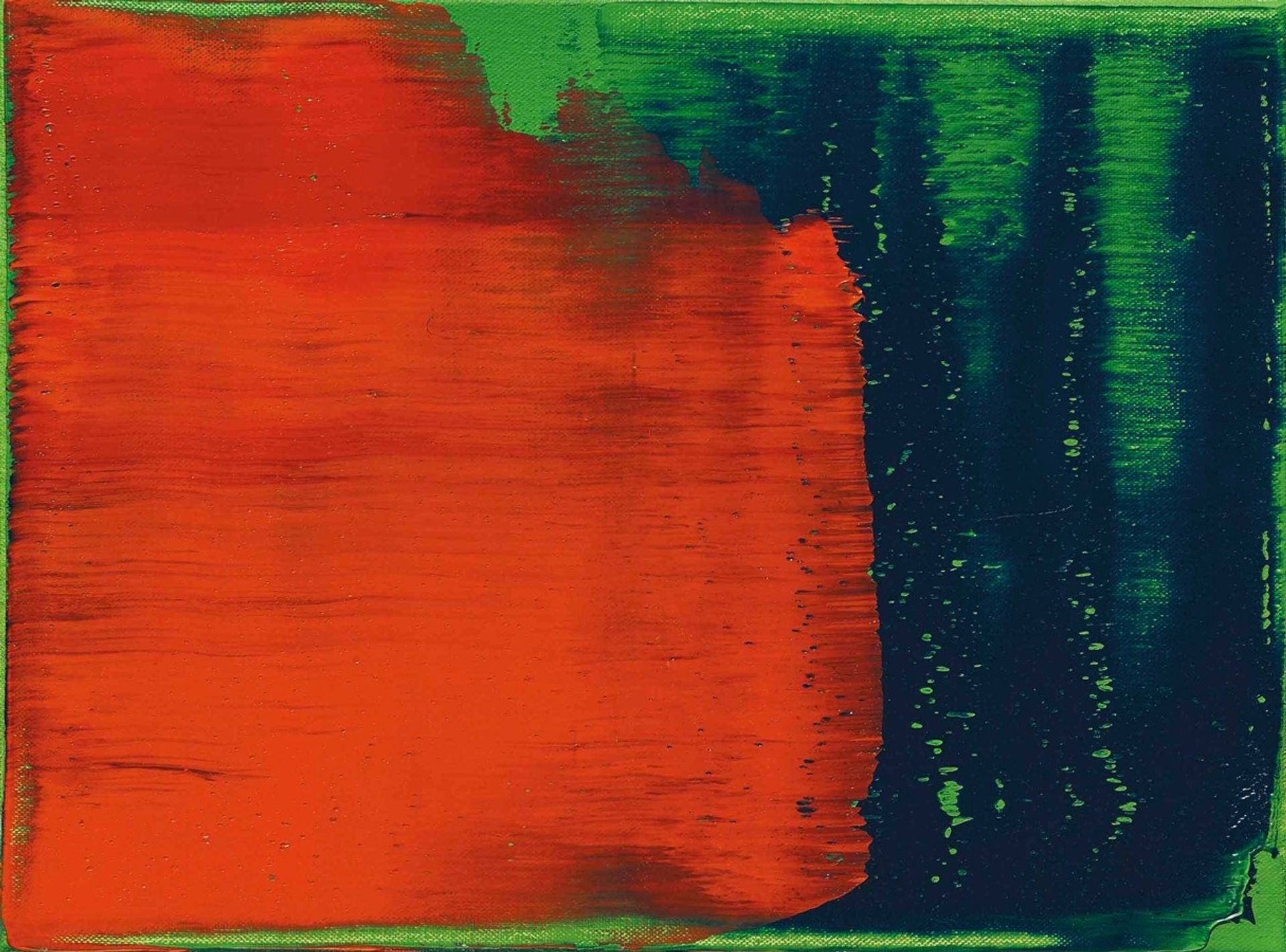 Grün-Blau-Rot by Gerhard Richter