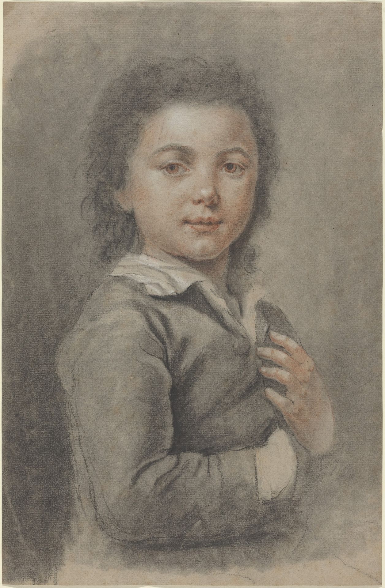Portrait of a Young Boy by Catherine Lusurier