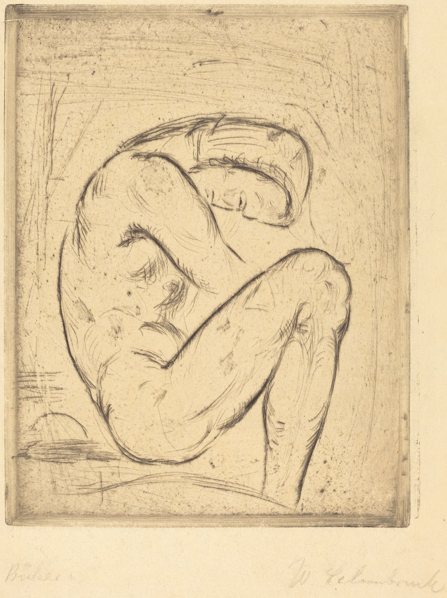 Büsser by Wilhelm Lehmbruck