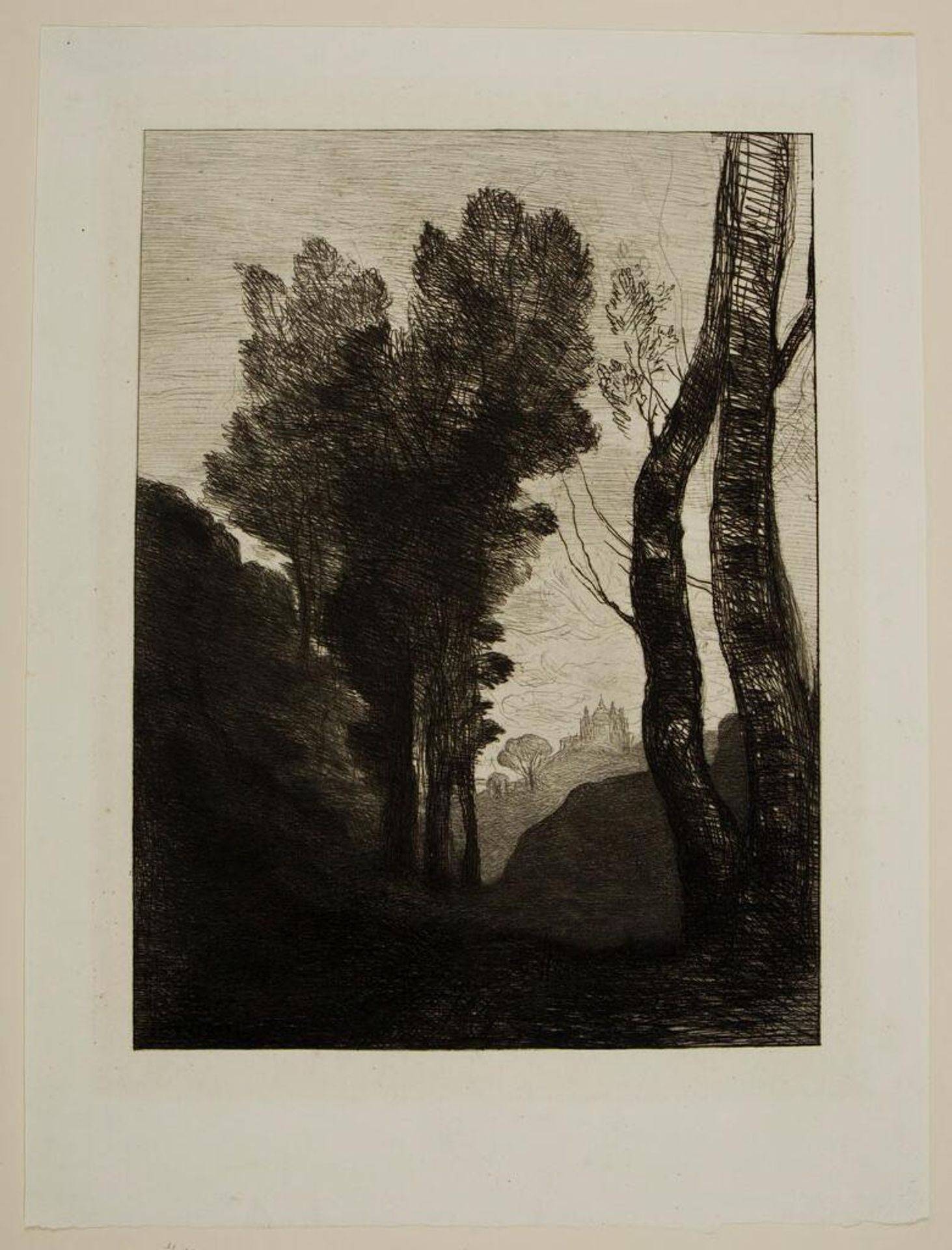 Environs of Rome by Camille Corot