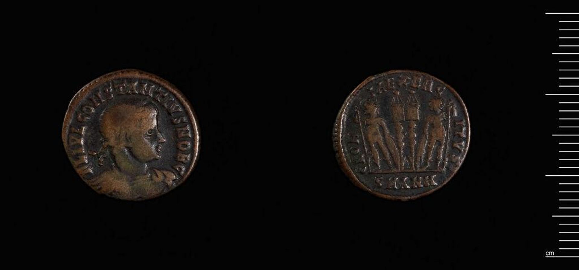 Coin (AE3) of Constantius II, Antioch by Constantius II