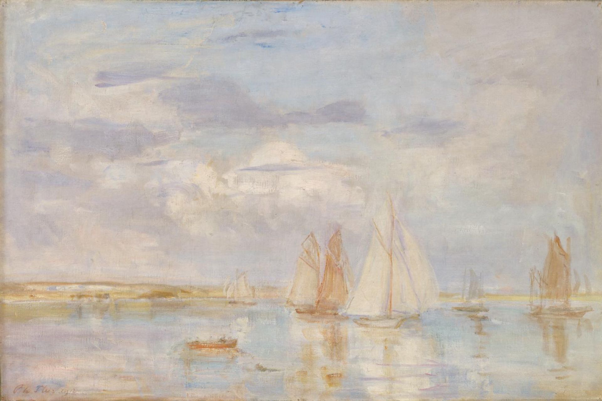 The White Yacht by  Philip Wilson Steer