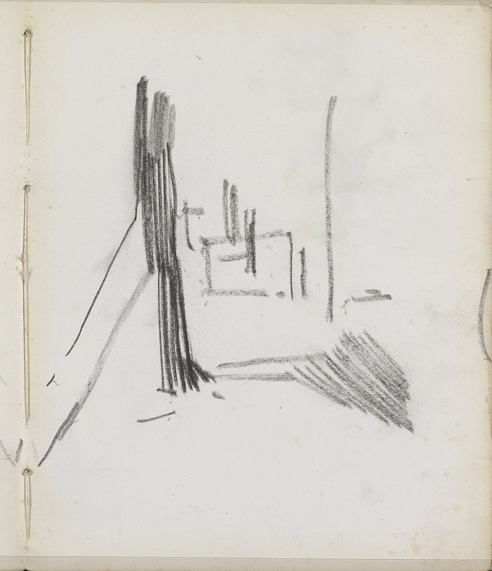Studie, mogelijk van een doorgang of poort by George Hendrik Breitner