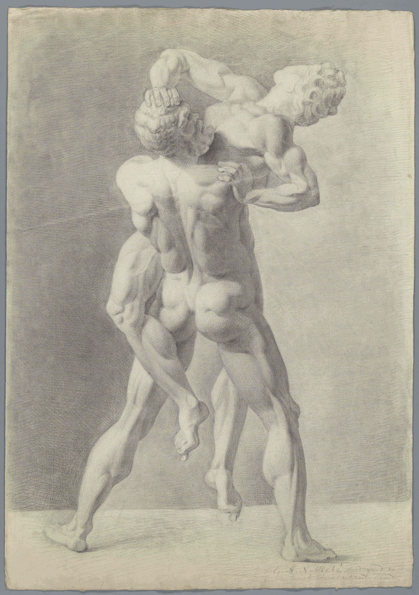 Studie naar een klassiek beeld by Gerard Allebé