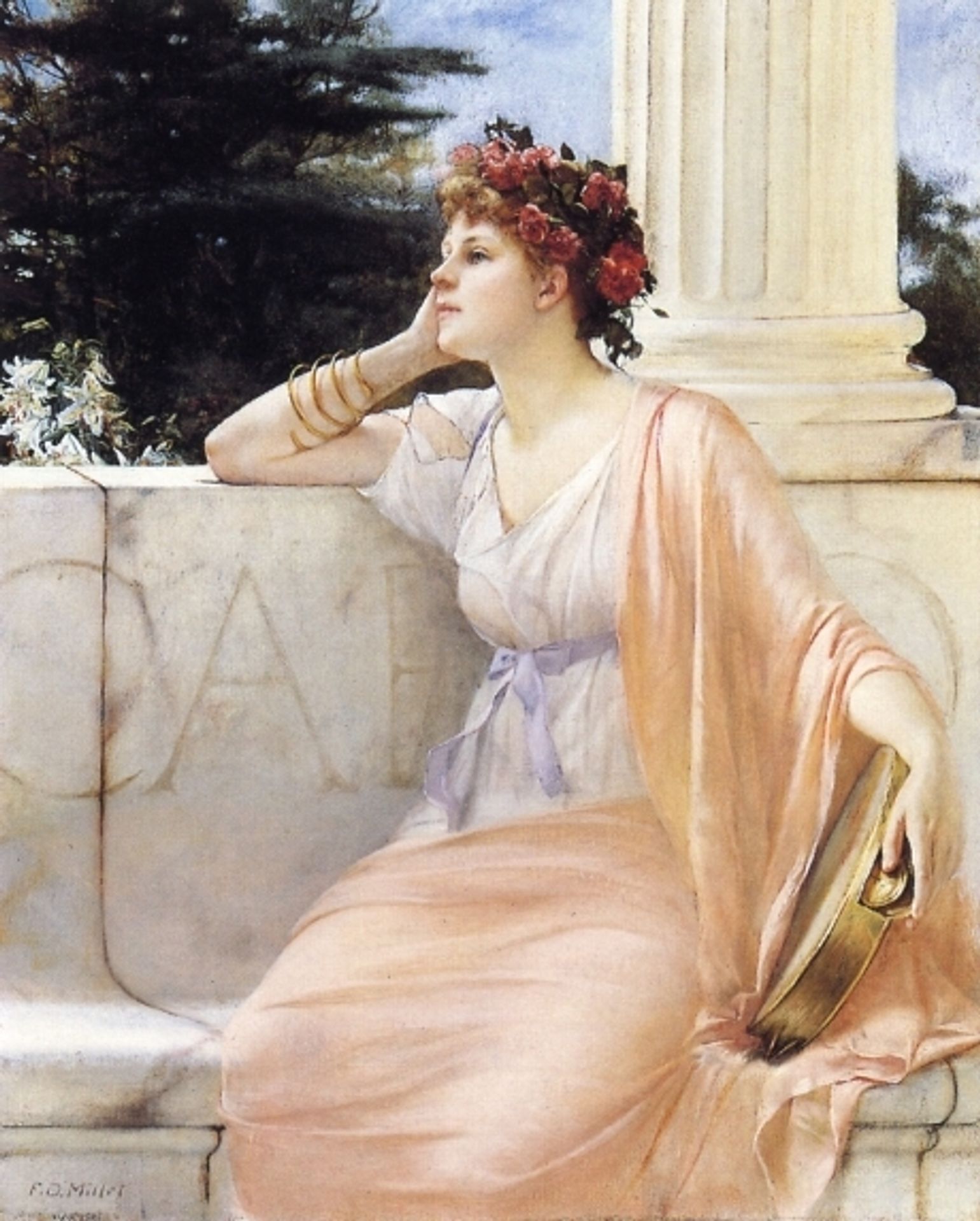 After the Festival by Francis Davis Millet