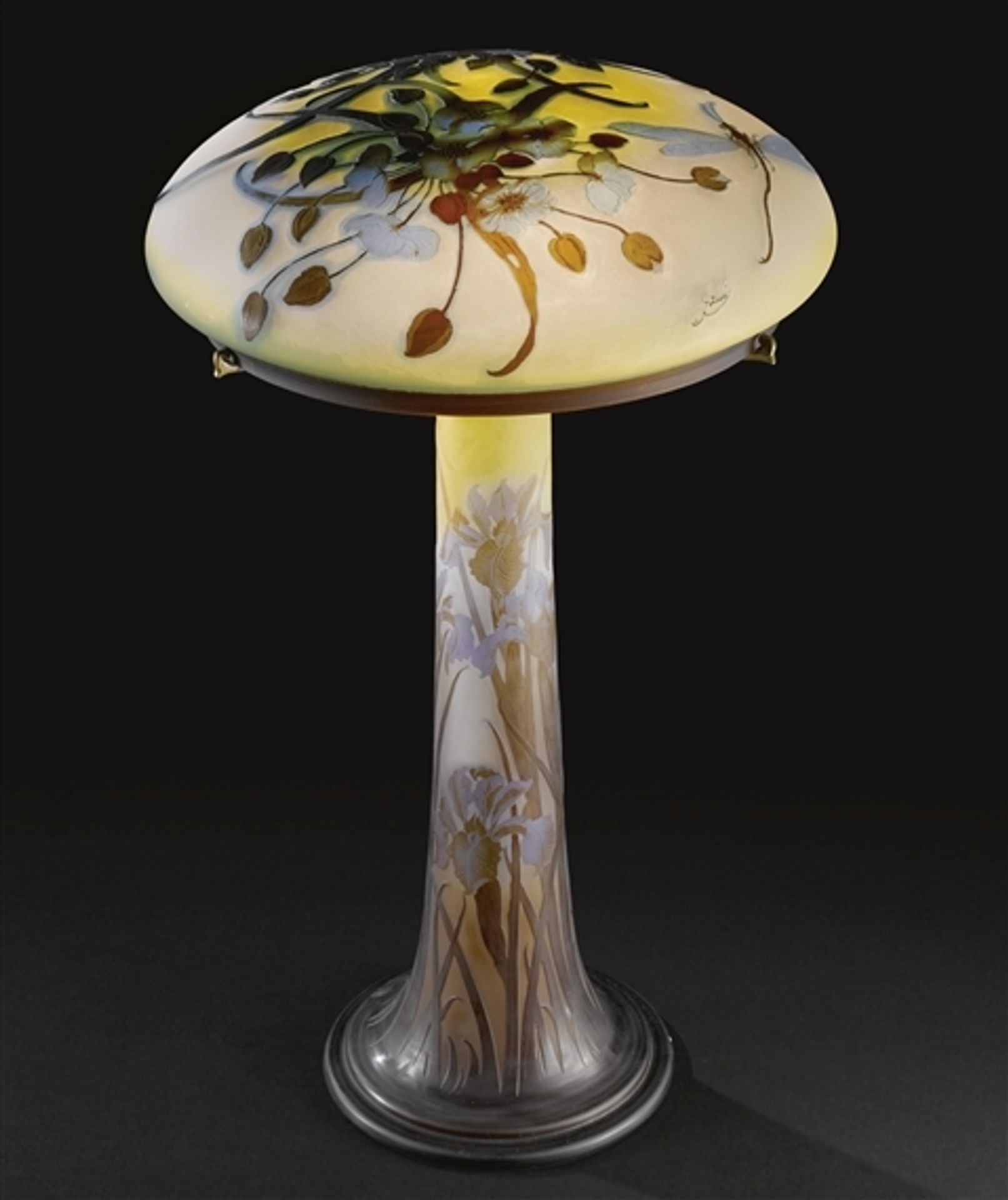 Dragonfly Table Lamp by Emile Galle