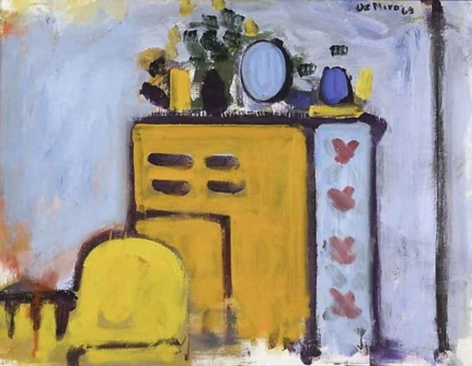Studio Interior by Robert De Niro, Sr.