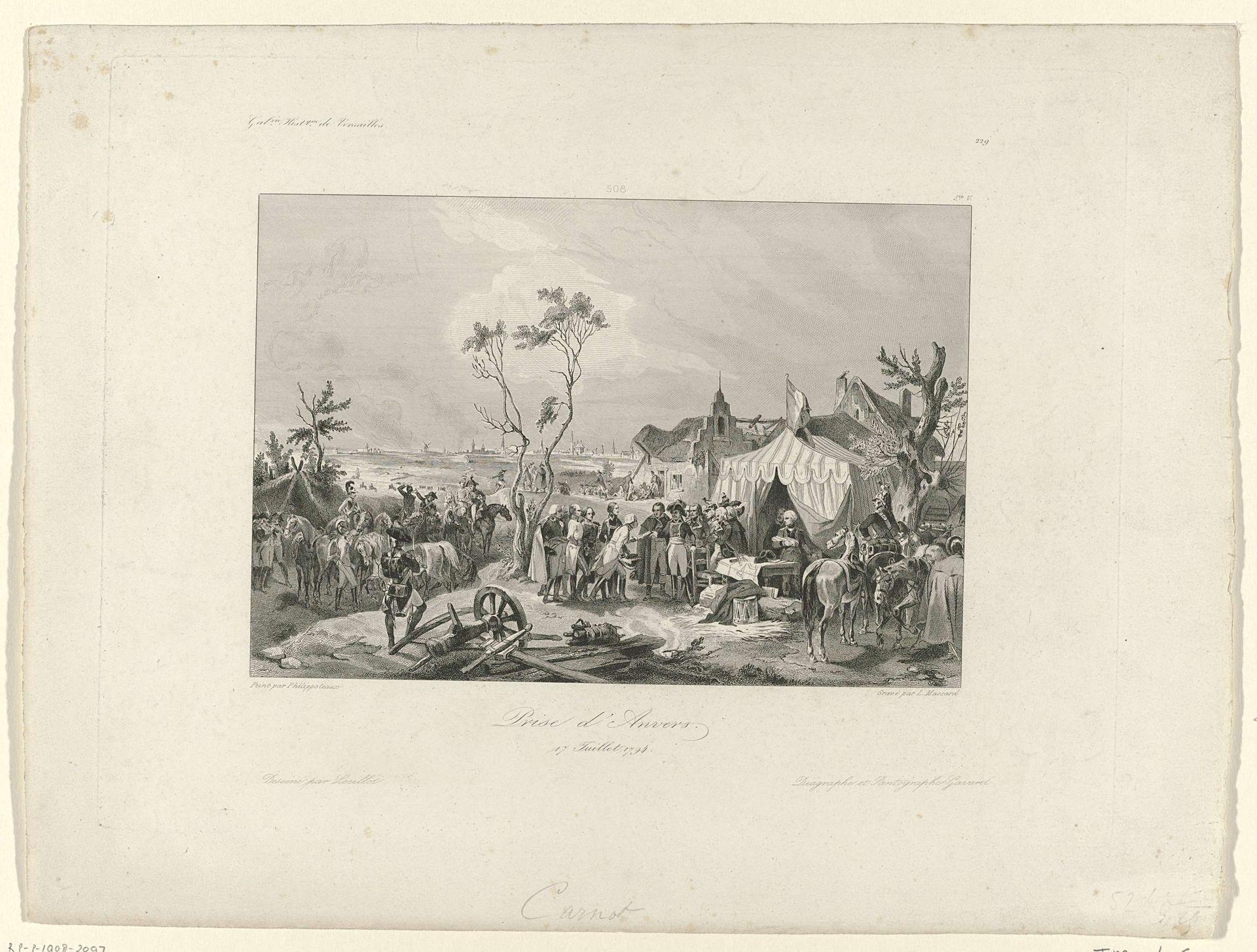 Overgave van Antwerpen, 1794 by Léopold Massard