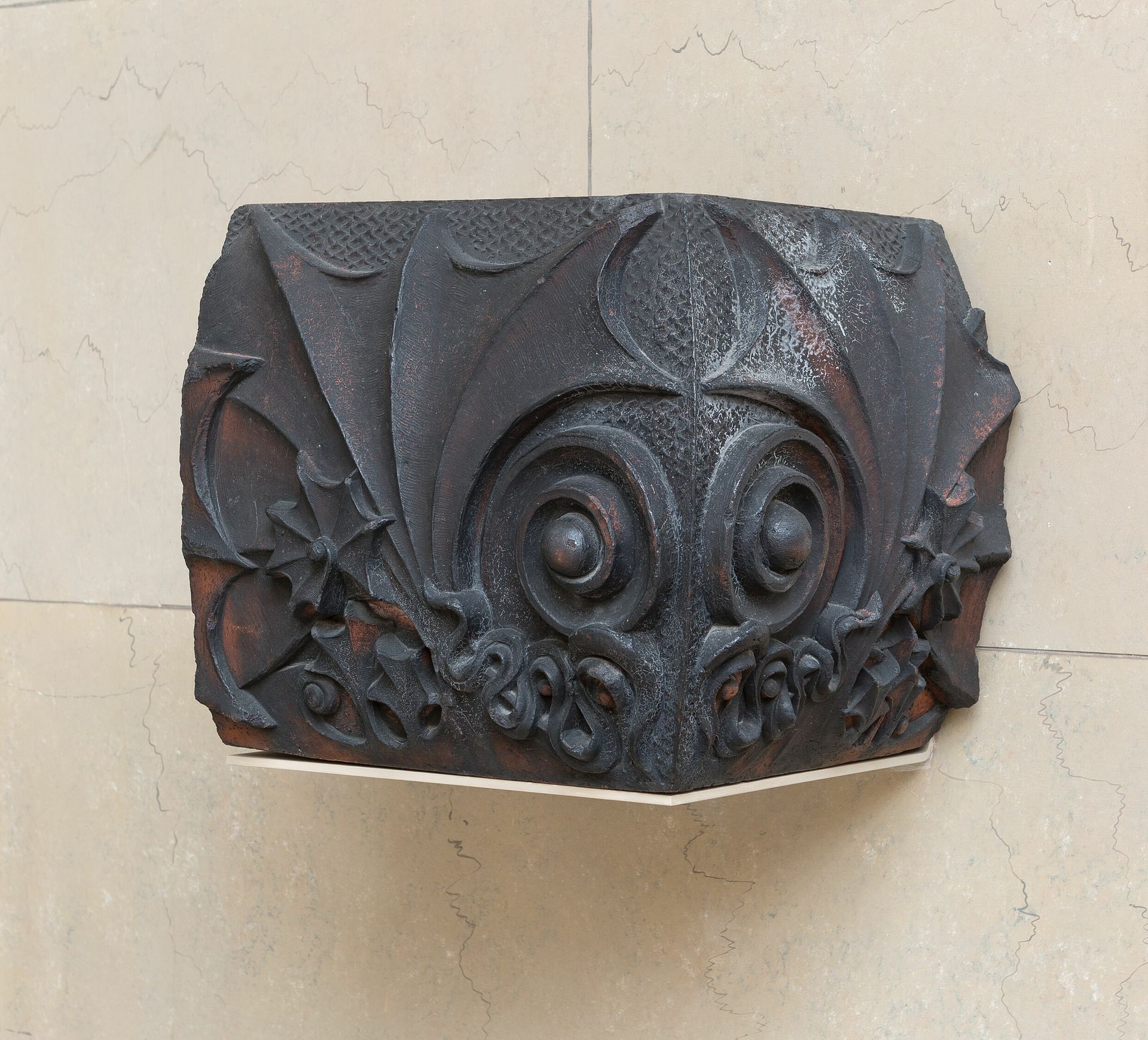 Chimney Piece from the Benjamin Lindauer House, Chicago, Illinois by Adler & Sullivan, Architects