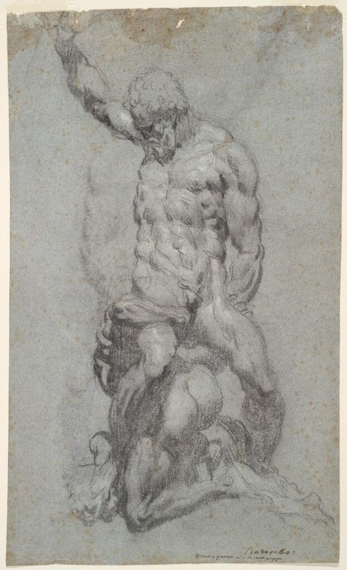 Samson and the Philistine (recto and verso) by Jacopo Tintoretto