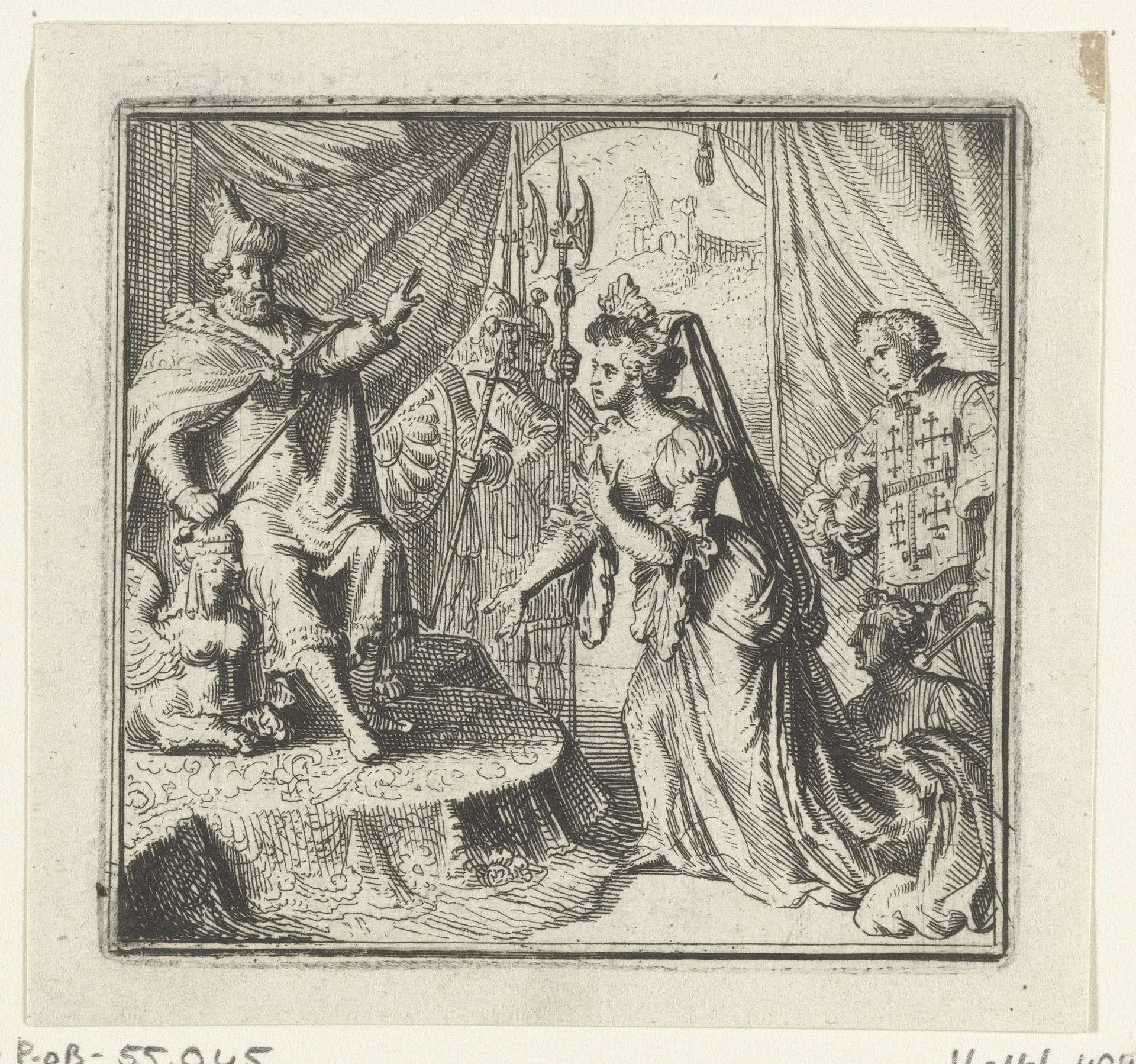 Illustratie voor de Decamerone van Boccaccio by Romeyn de Hooghe