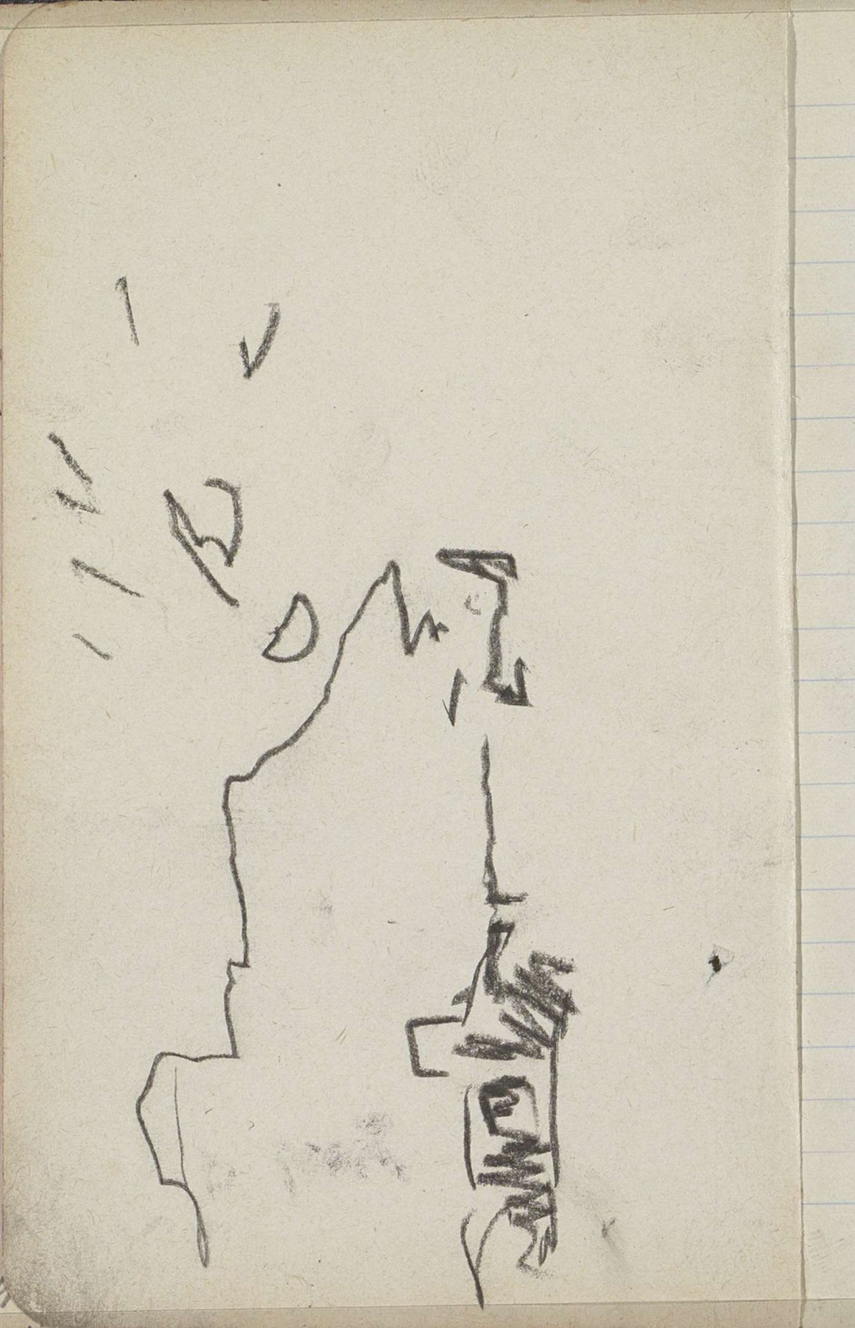 Gezicht op gebouwen by George Hendrik Breitner