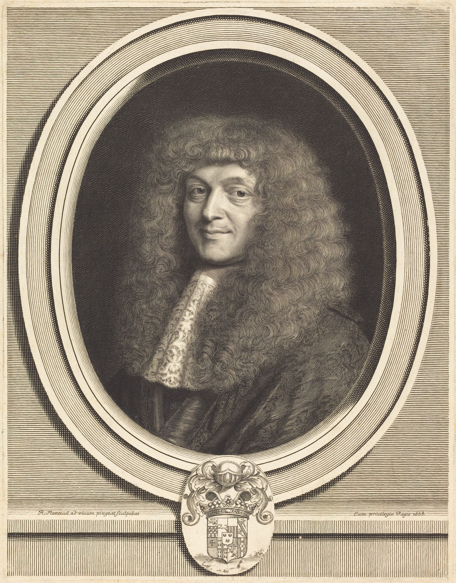 Honore Courtin by Robert Nanteuil