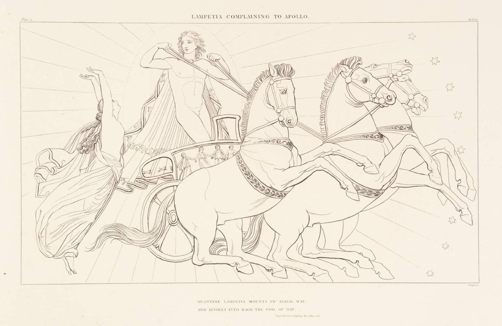 Lampetia Complaining to Apollo by John Flaxman