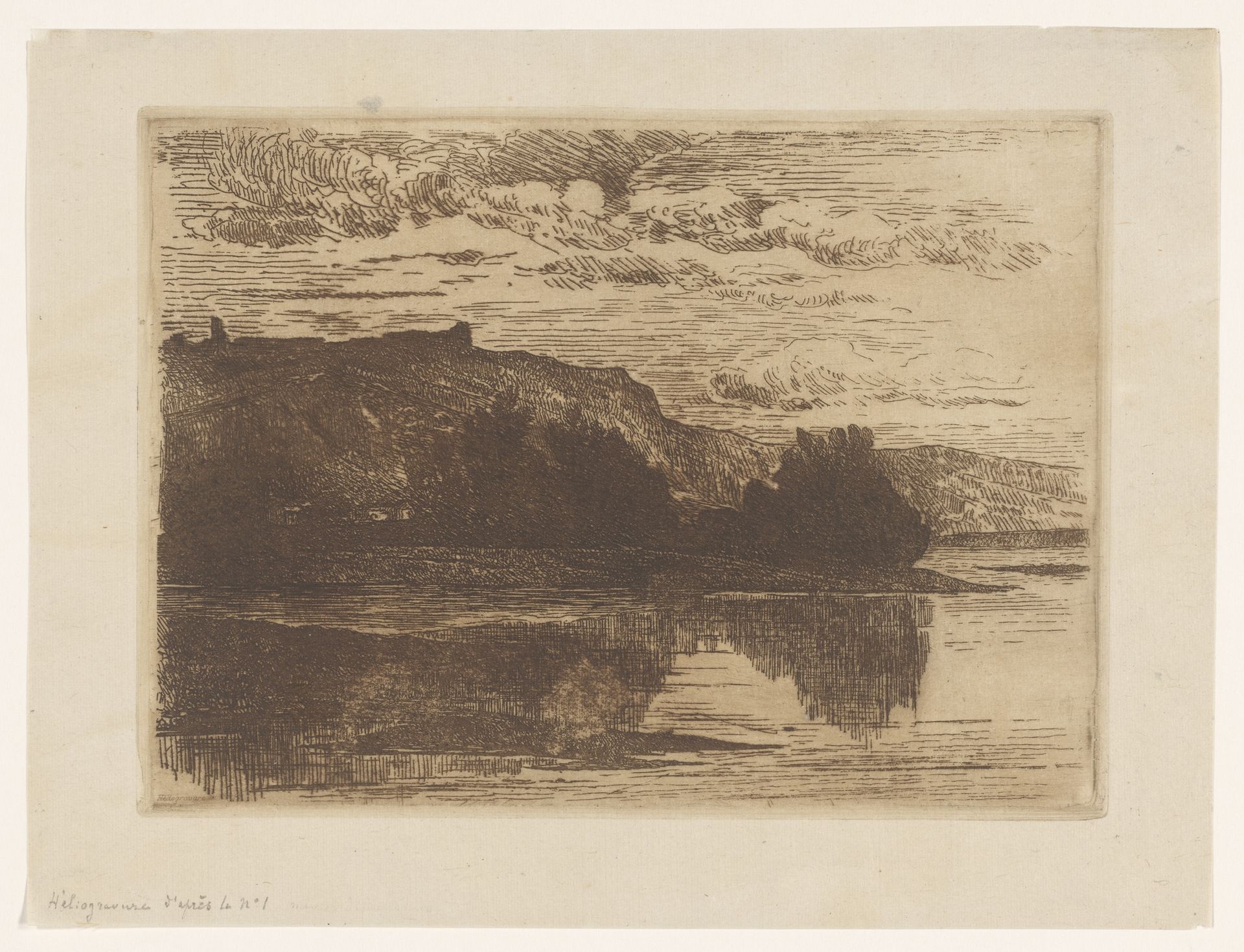 Ruïnes van kasteel Poilvache by Carel Nicolaas Storm van 's-Gravesande