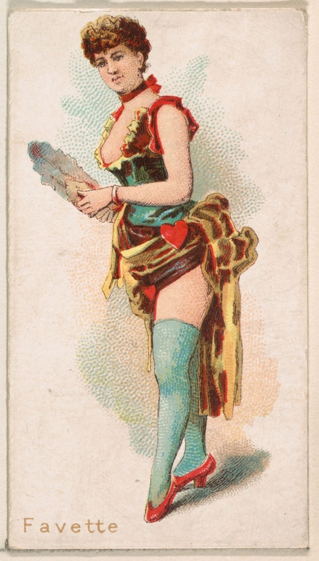 Favette, from the Ballet Queens series (N182) issued by Wm. S. Kimball & Co. by William S. Kimball & Company