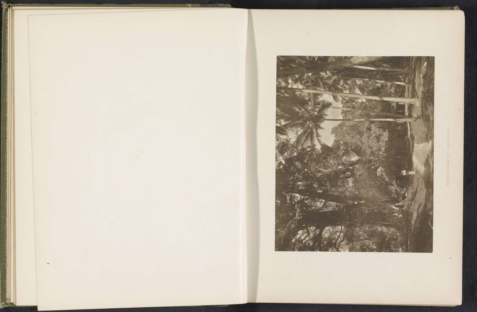 Rest-house at Nalanda by Henry William Cave