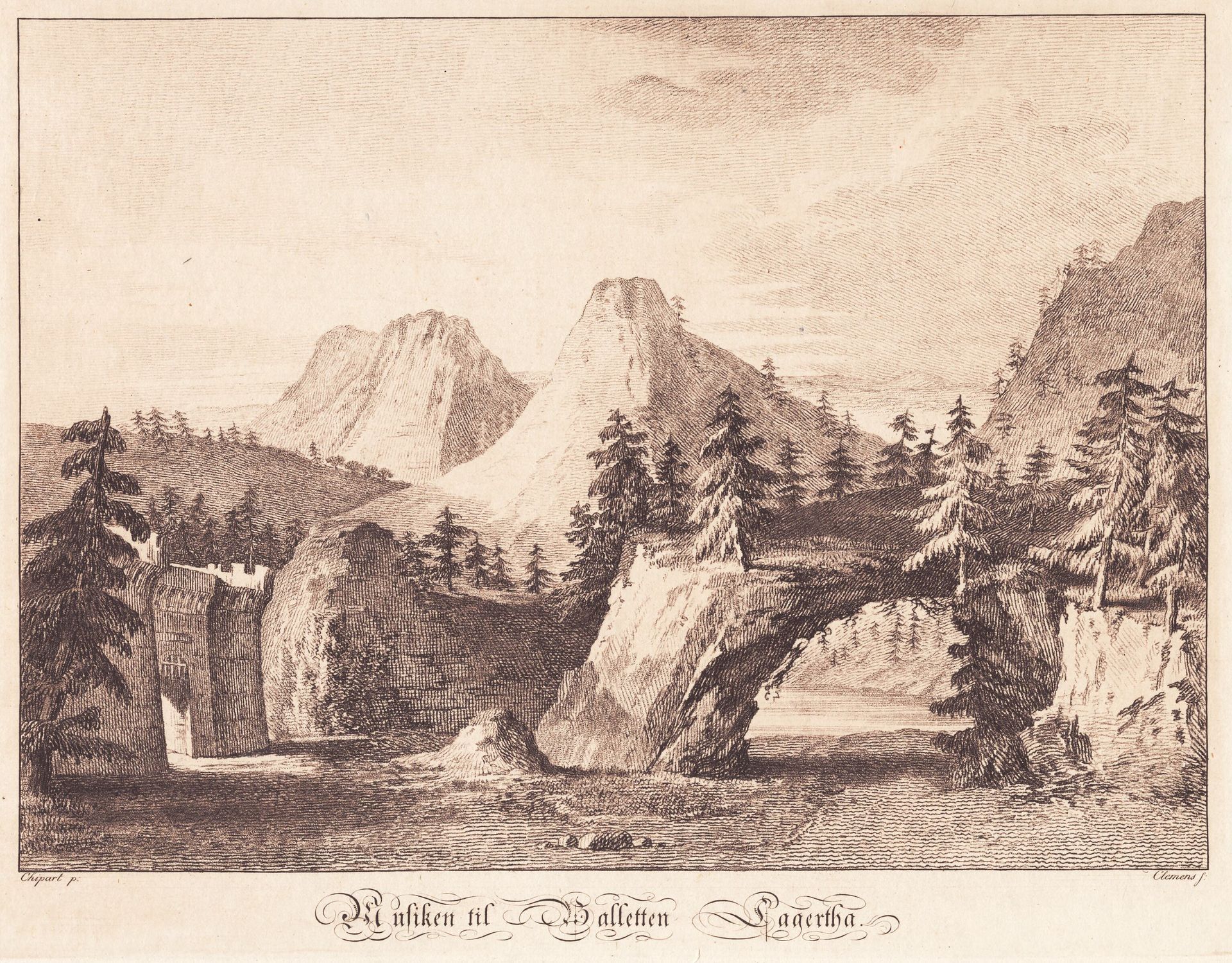 "Musiken til Balletten Lagertha" by J.F. Clemens