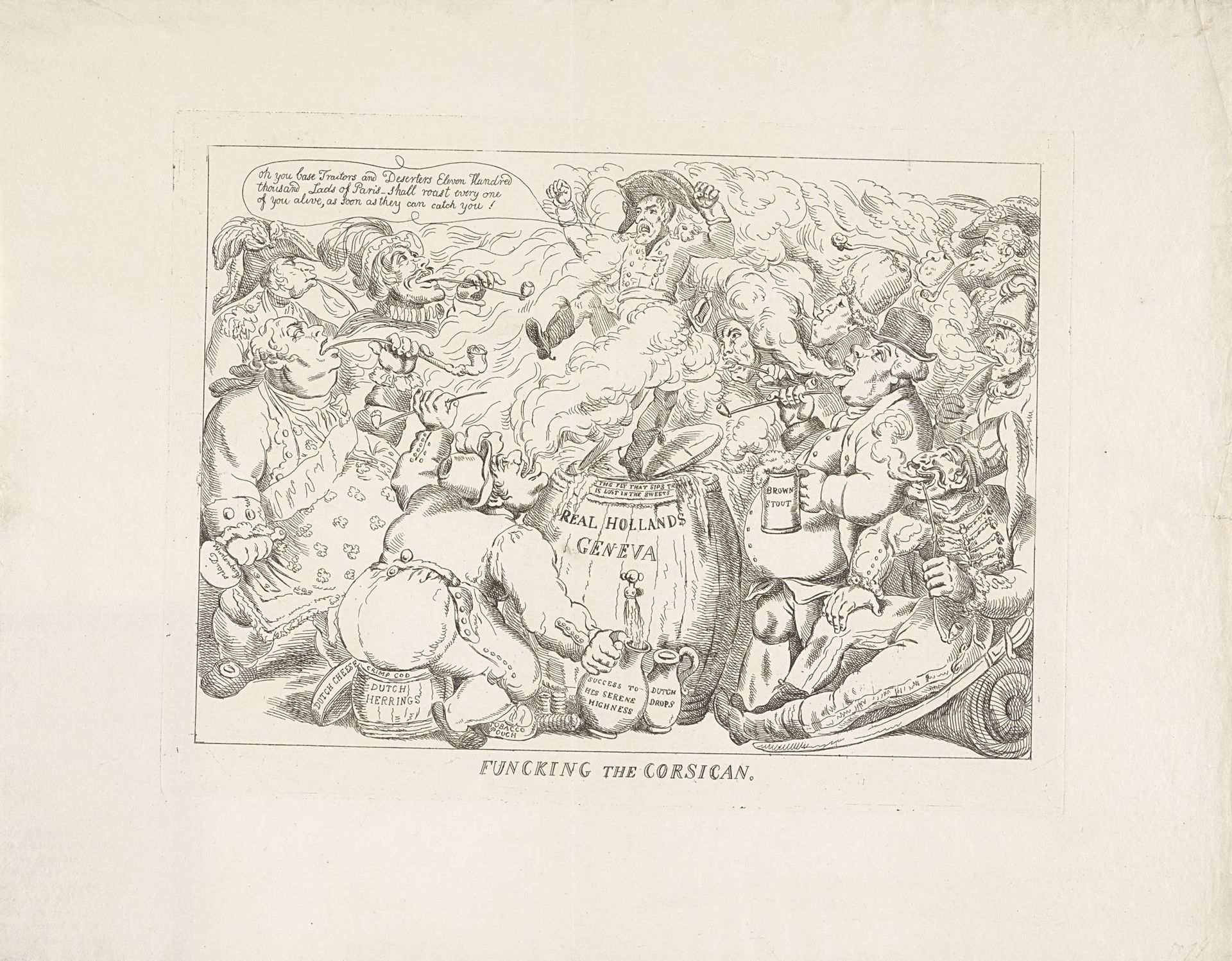 Beroking van de Corsicaan, 1813 by Anonymous