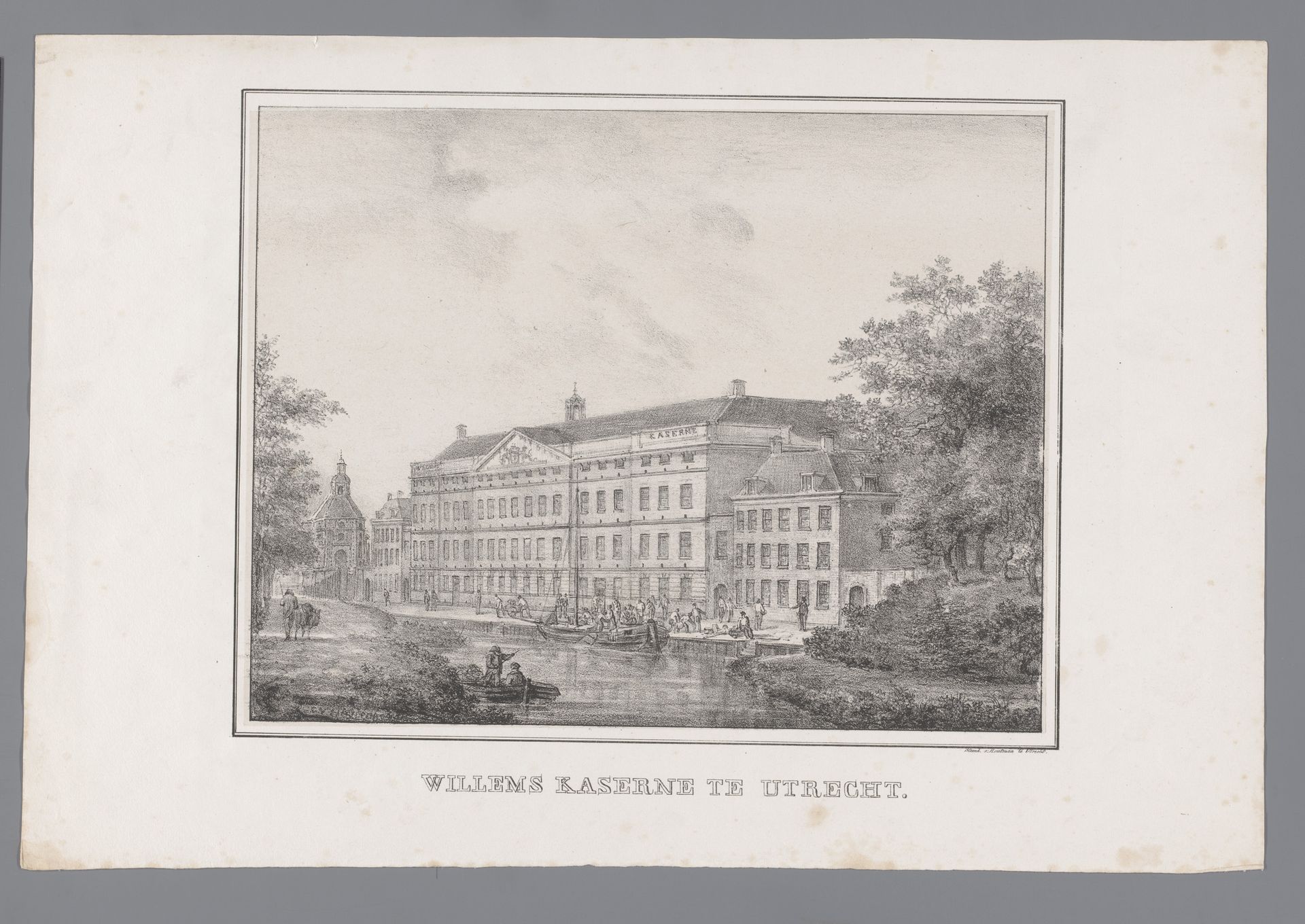 Willemskazerne Utrecht by Cornelis van Hardenbergh
