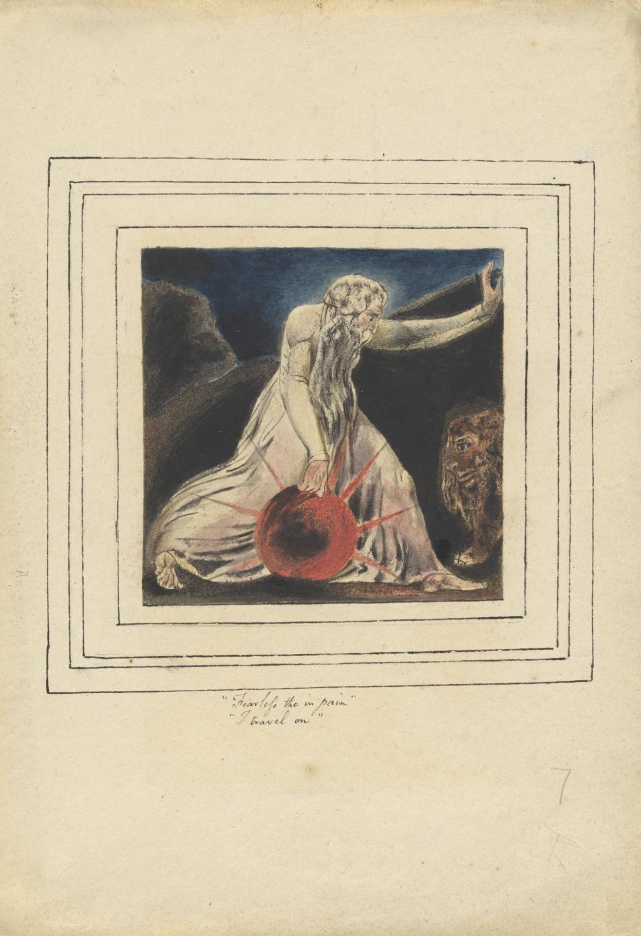 First Book of Urizen pl. 21 by William Blake