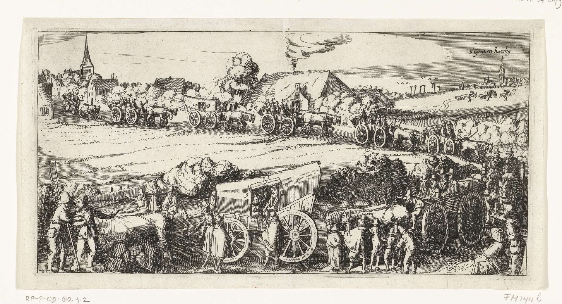 Uittocht van de remonstrantse predikanten, 1619 by Anonymous