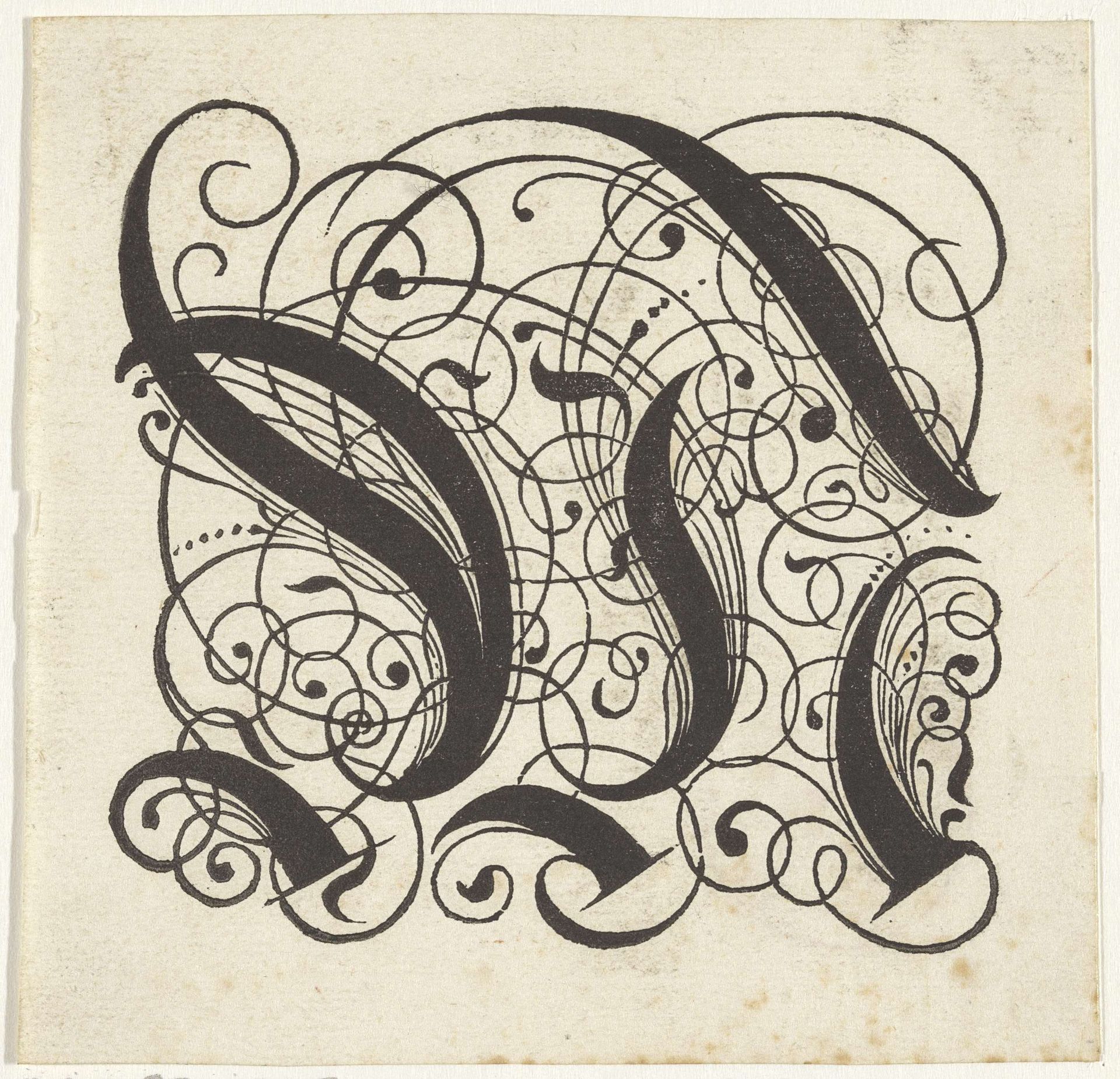 Letter M by Anonymous