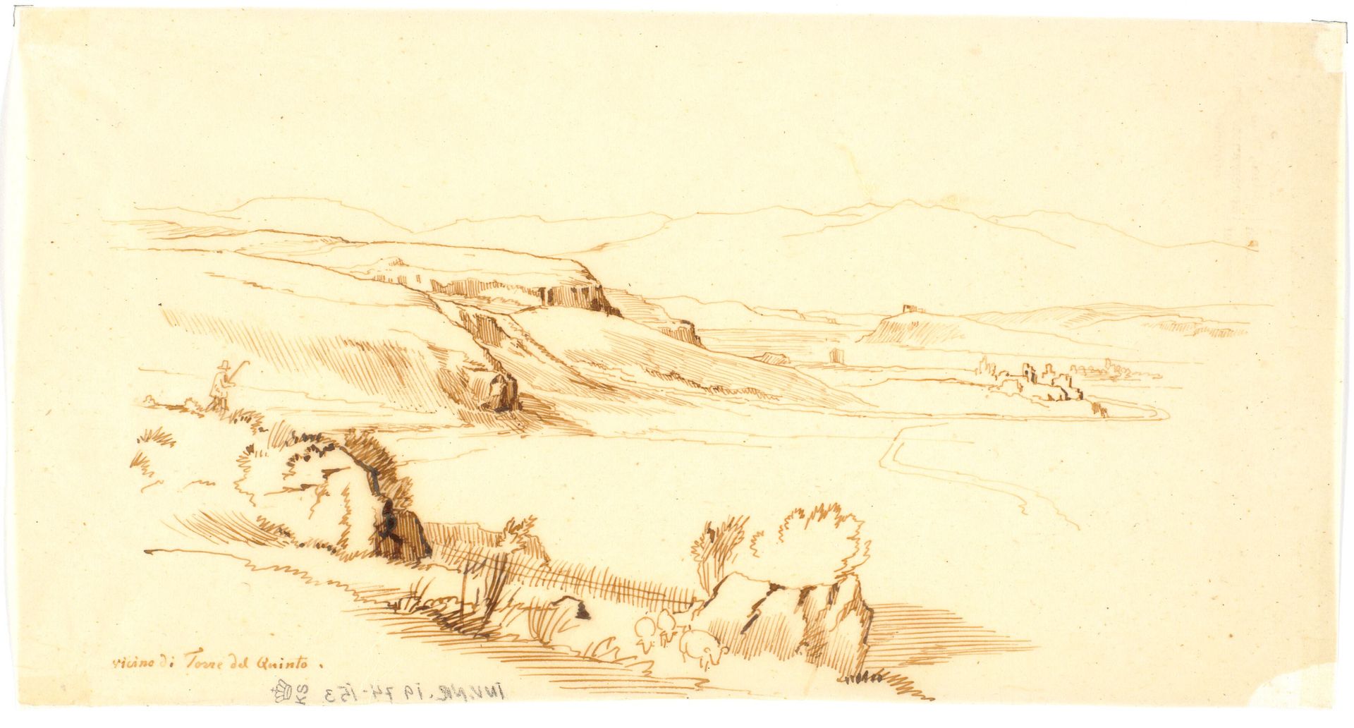 vicino di Torre del Quinto by Martinus Rørbye