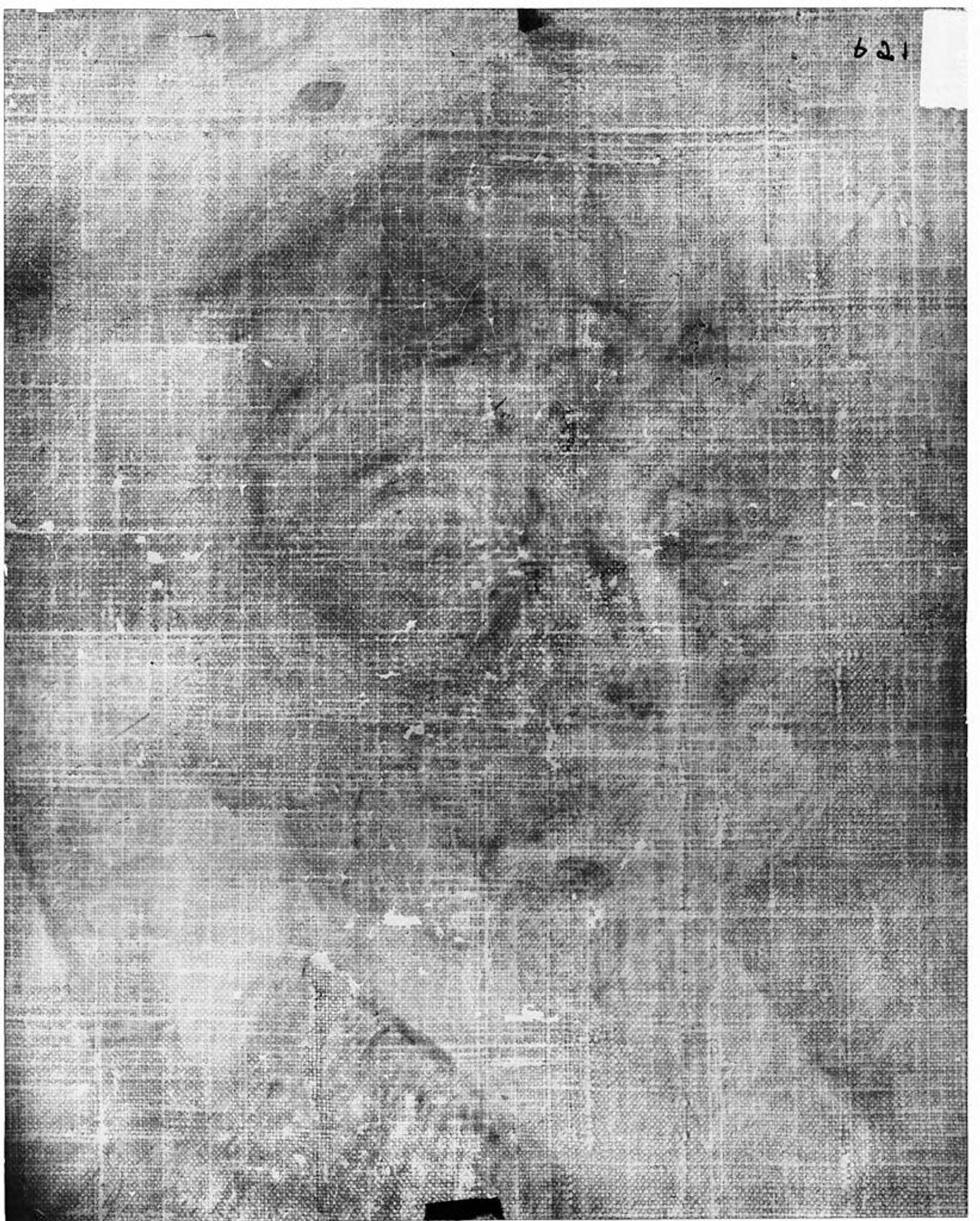 X-radiograph(s) of "Charles I and his Family" by Artist of original: Anthony van Dyck