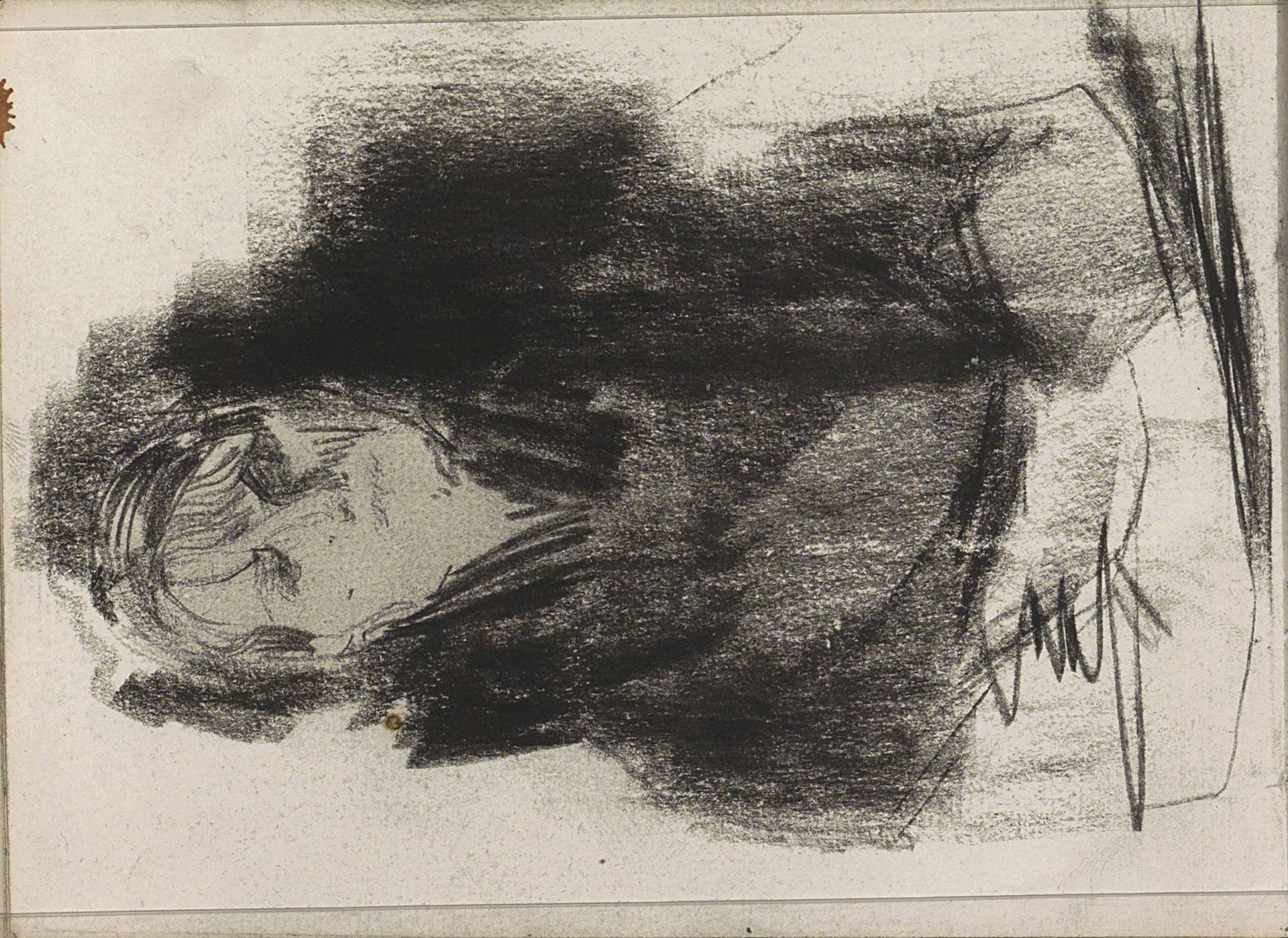 Vrouw met haar armen over elkaar by Isaac Israels
