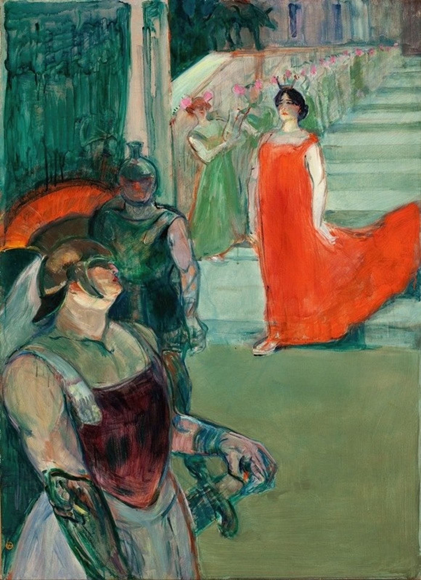 The Opera ‘Messalina’ at Bordeaux by Henri de Toulouse-Lautrec