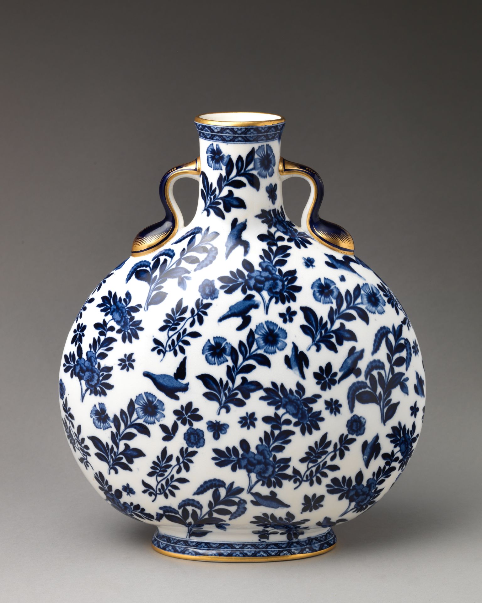 Moon flask by Minton(s)
