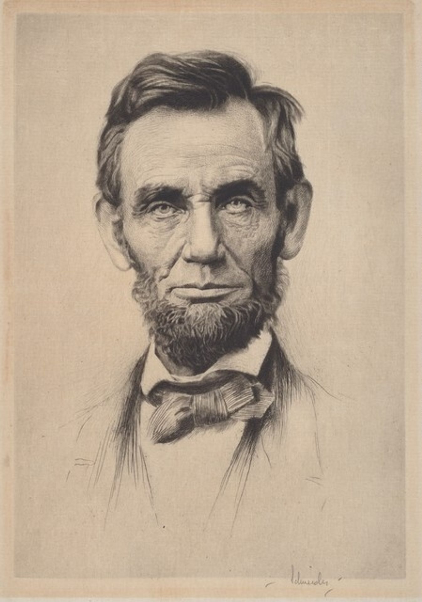Lincoln by Otto J. Schneider