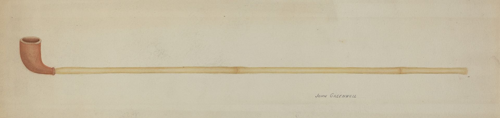 Shaker Clay Pipe by John Greenwell