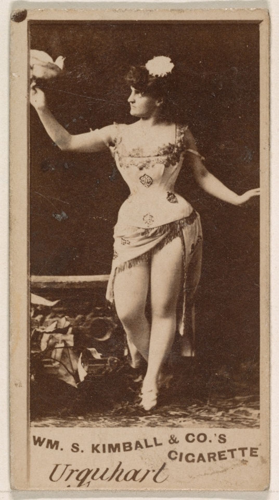 Miss Urquhart, from the Actresses series (N203) issued by Wm. S. Kimball & Co. by William S. Kimball & Company