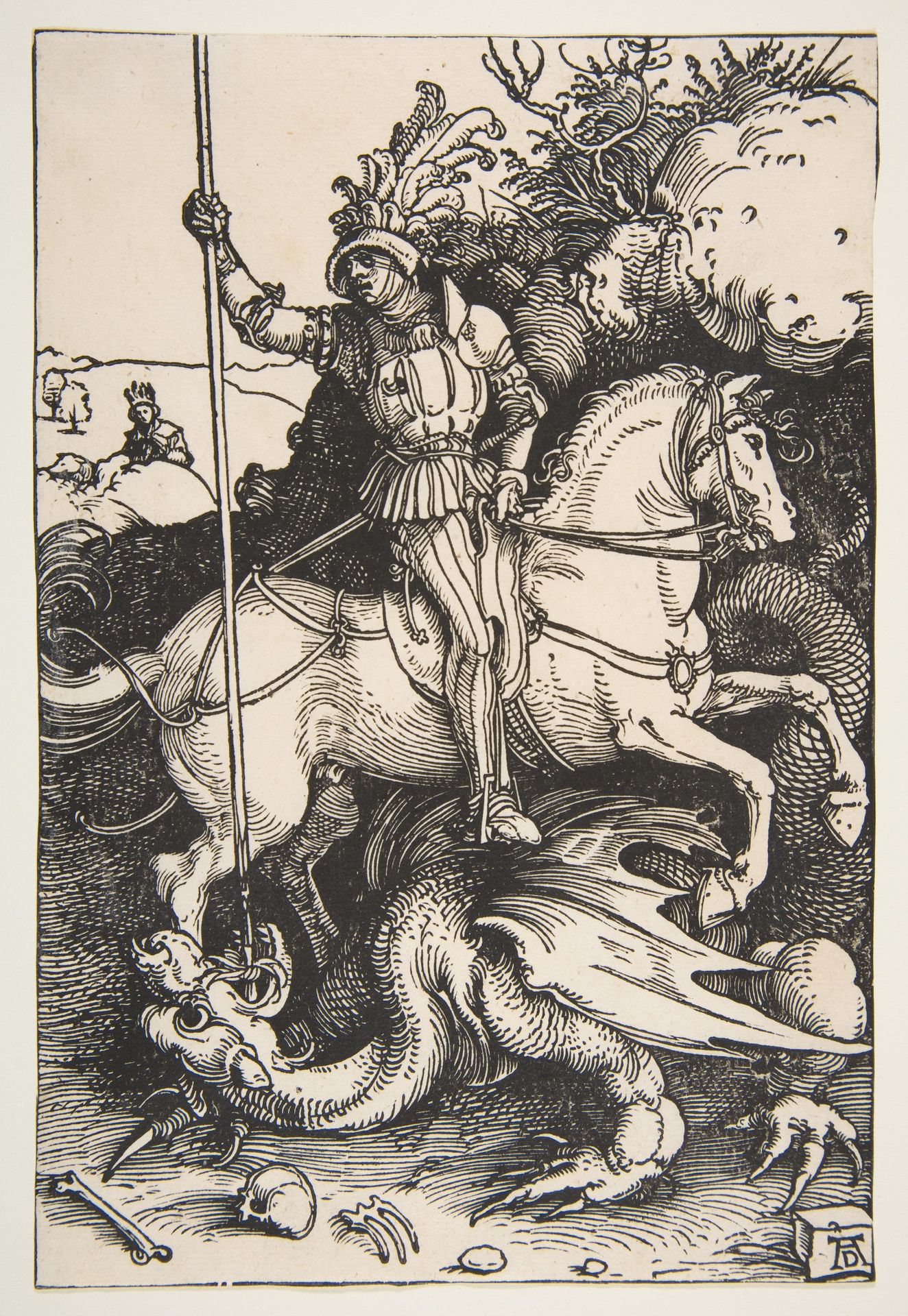 Saint George Slaying the Dragon by Albrecht Durer