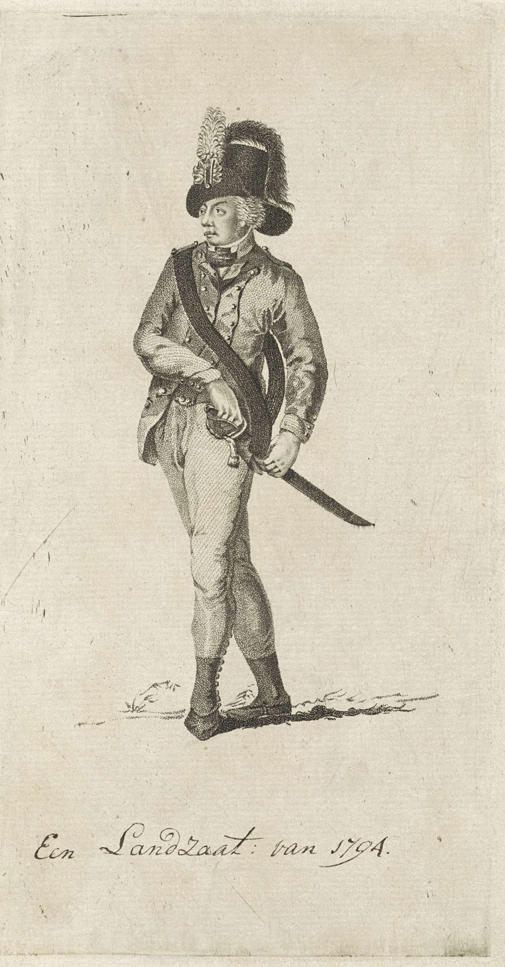 Landzaat, 1794 by Sophia Wilhelmina Evans