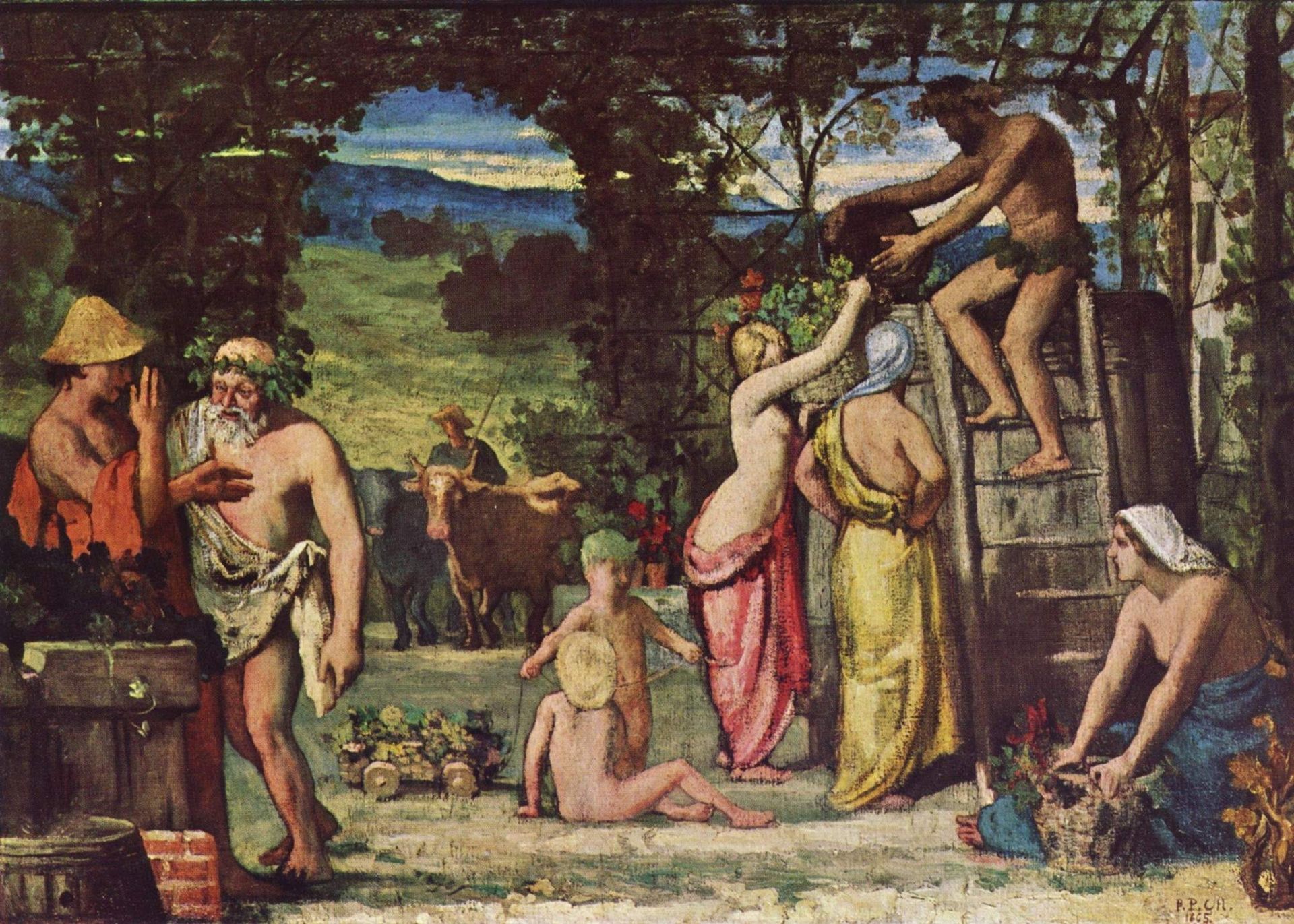 Autumn by Pierre Puvis de Chavannes