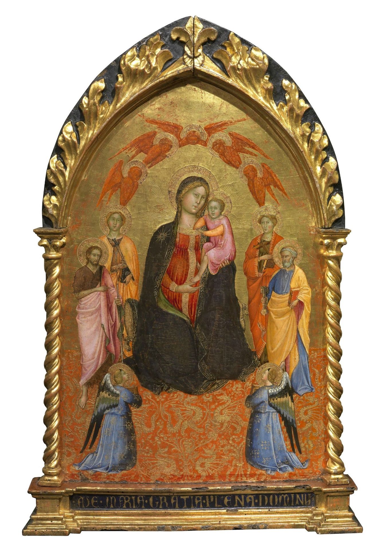 Madonna and Child with Angels and Saints by Cennino Cennini