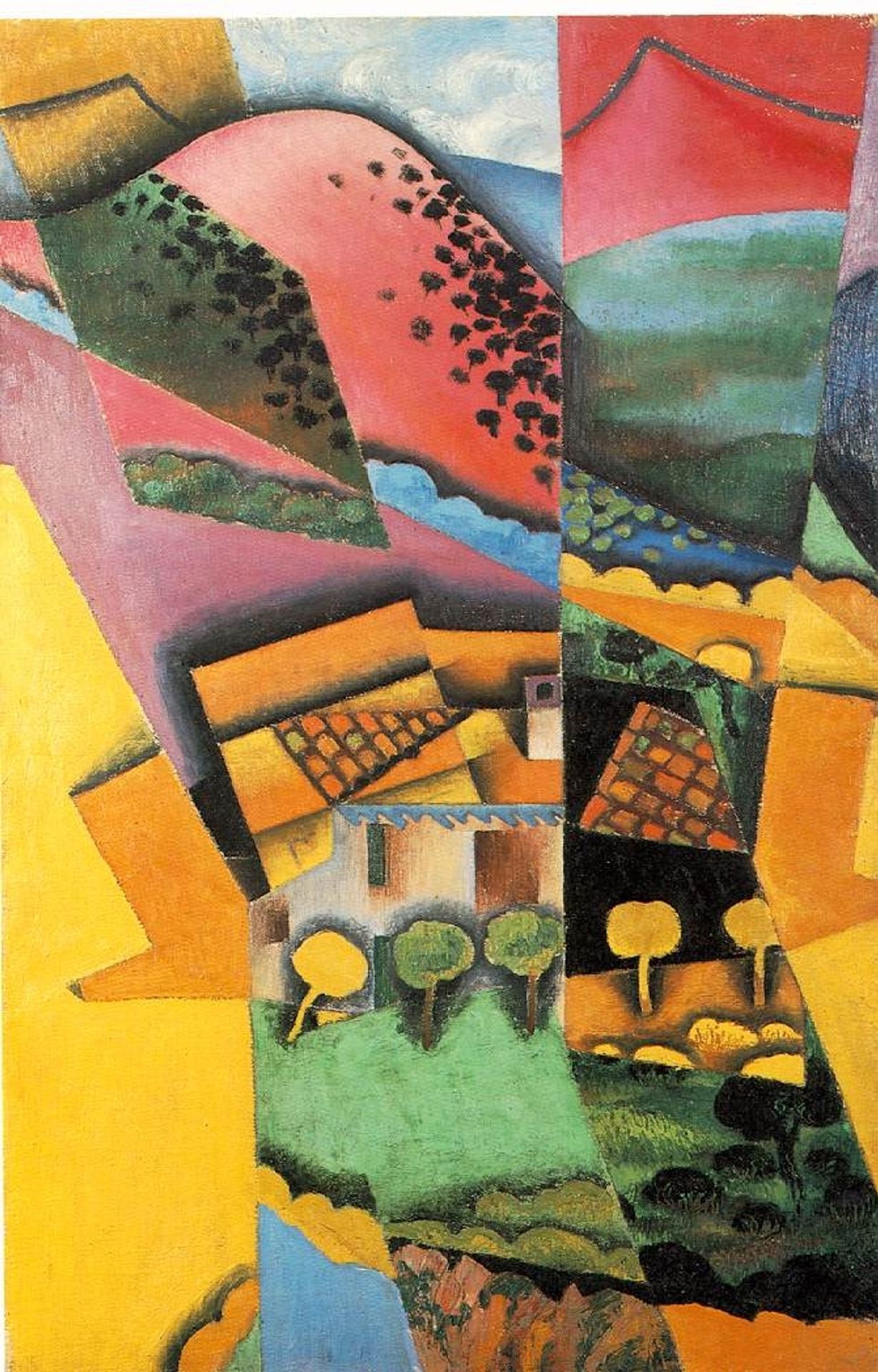 Landscape at Ceret by Juan Gris