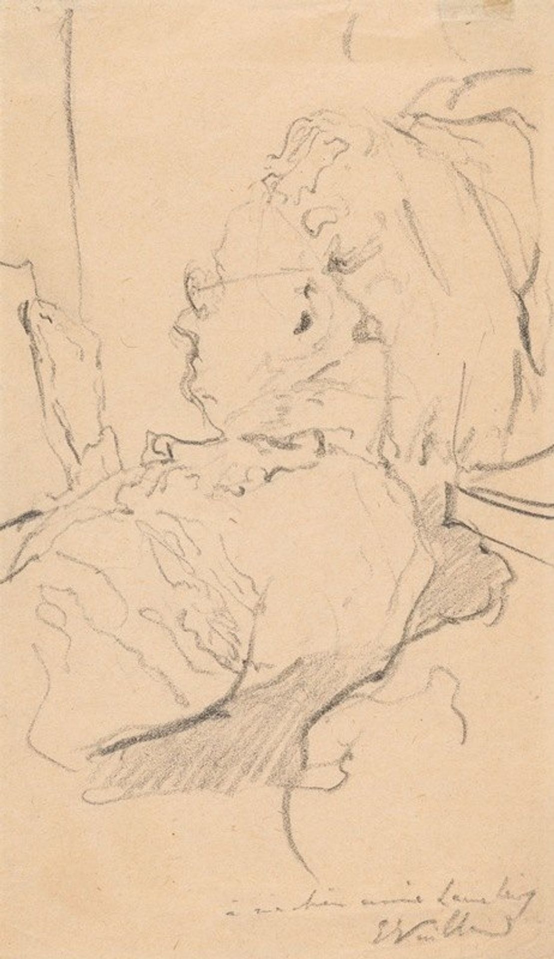 Portrait of Madame Vuillard by Édouard Vuillard