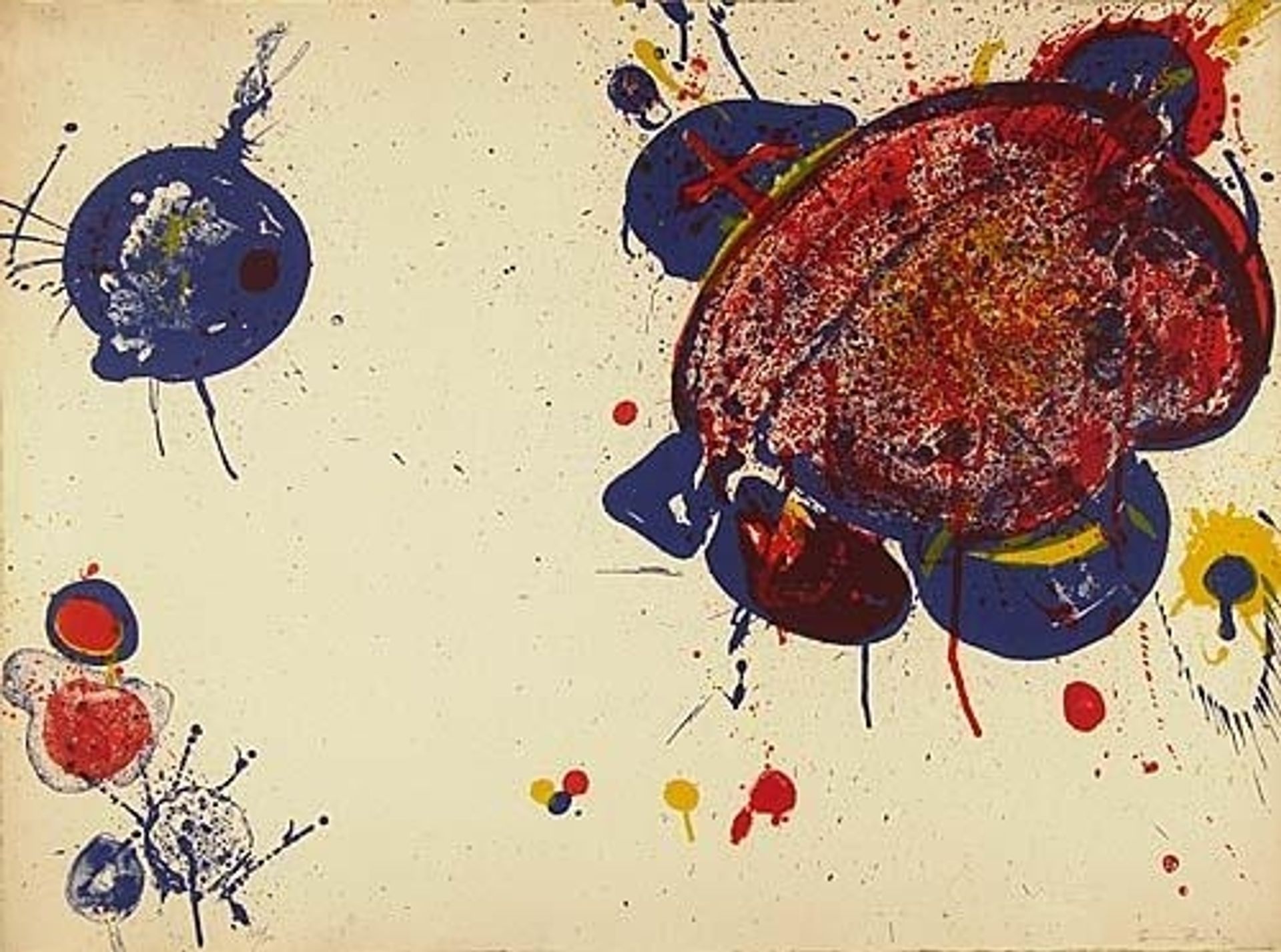 Another Disappearance by Sam Francis