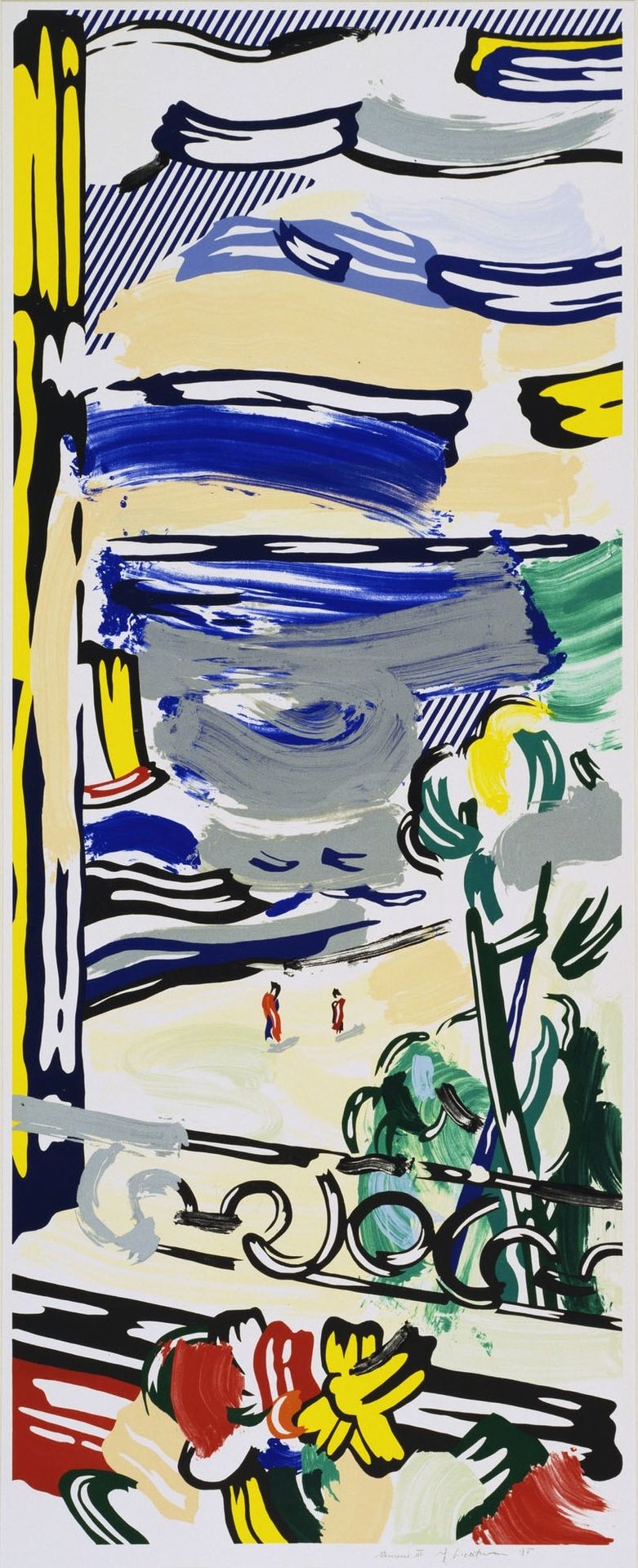 View from the Window by Roy Lichtenstein