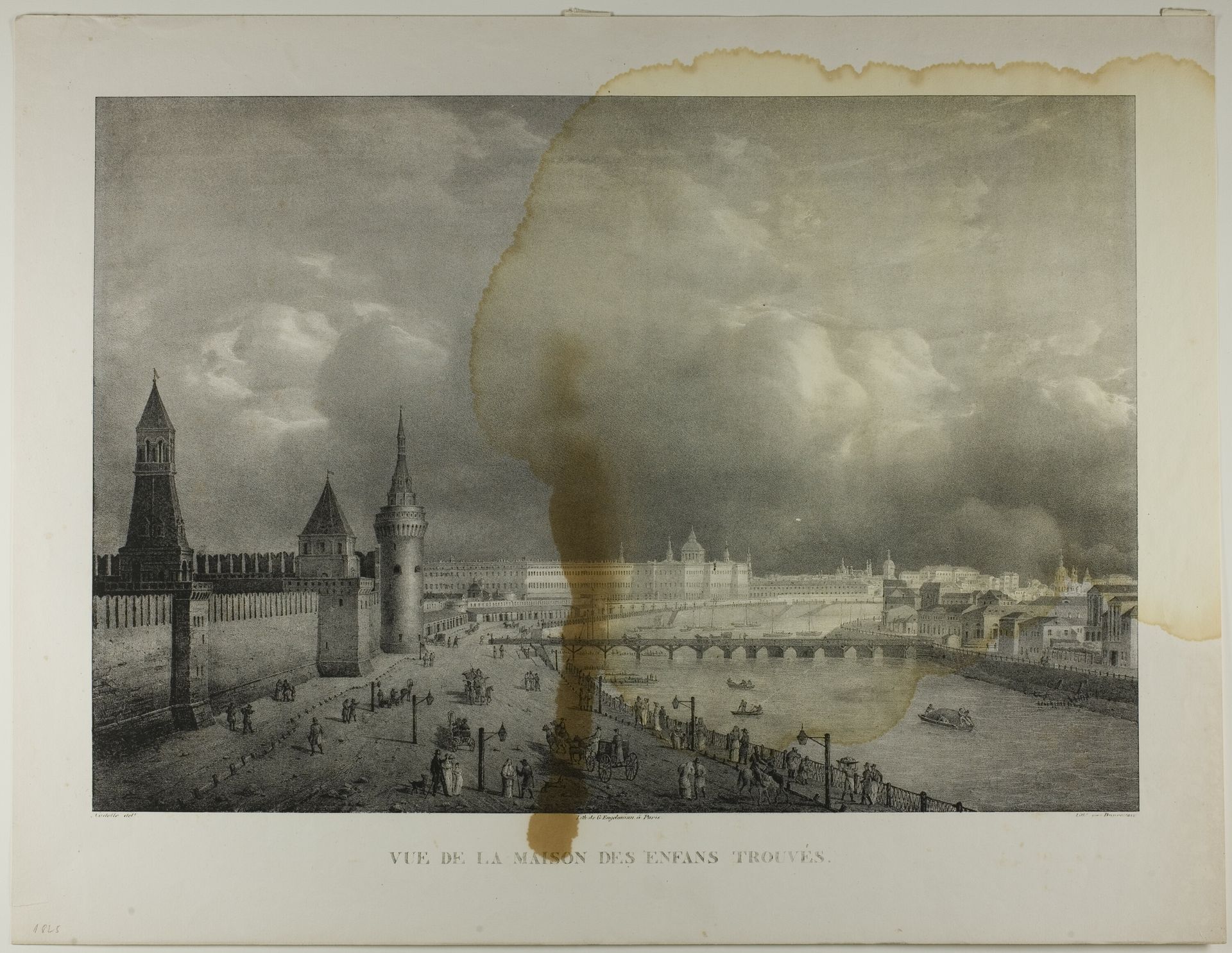 View from the Foundling House by François Joseph Dupressoir