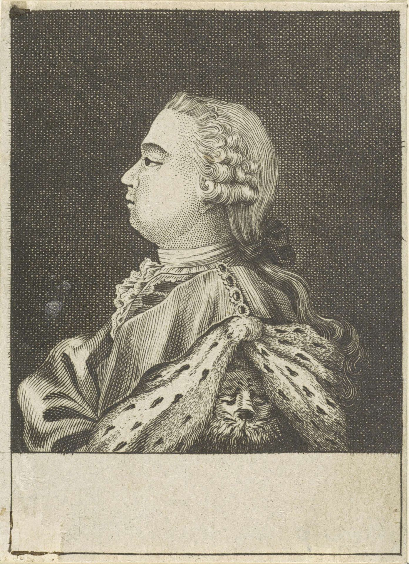 Portret van Willem V, prins van Oranje-Nassau by Anonymous