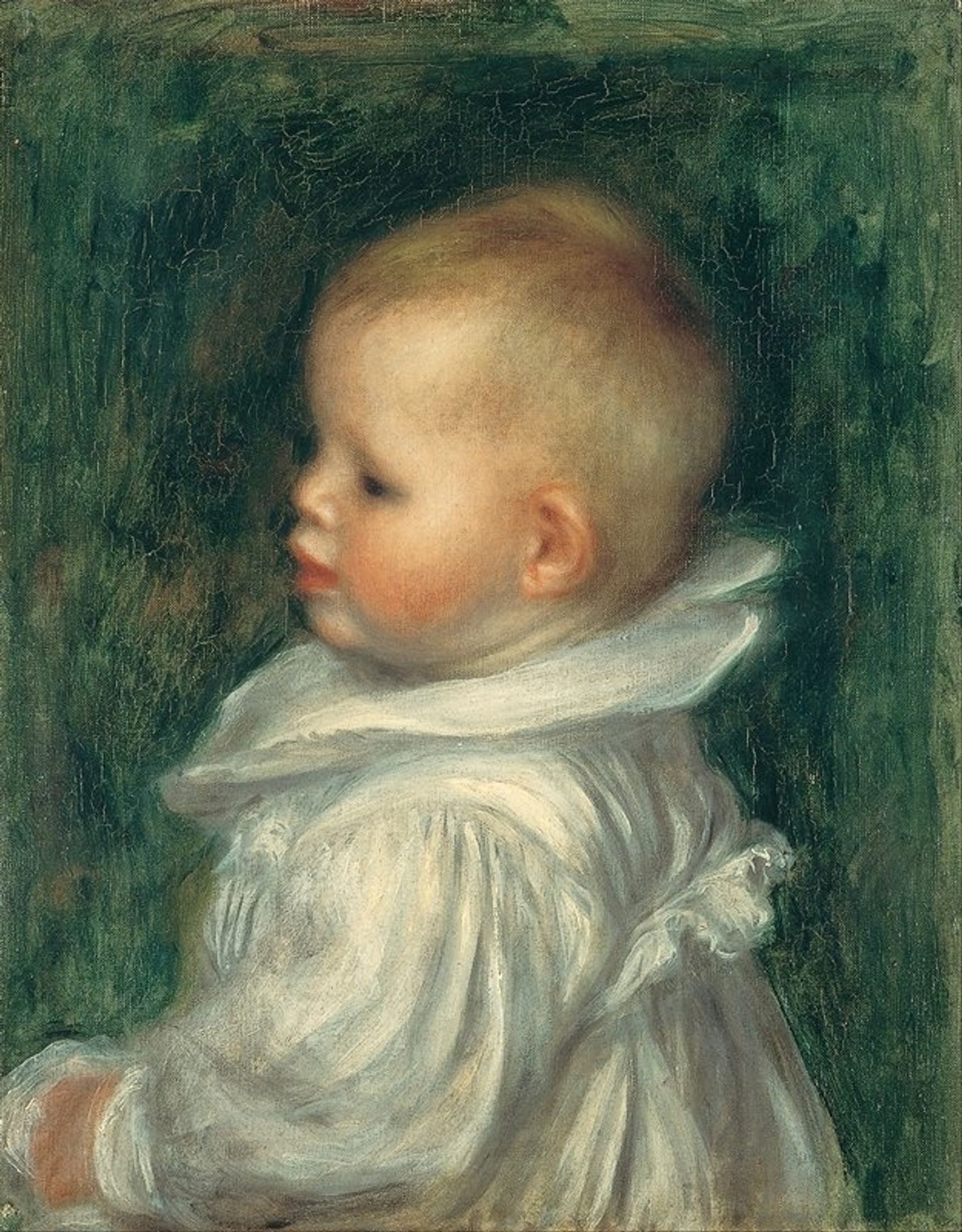 Portrait of Claude Renoir by Pierre-Auguste Renoir